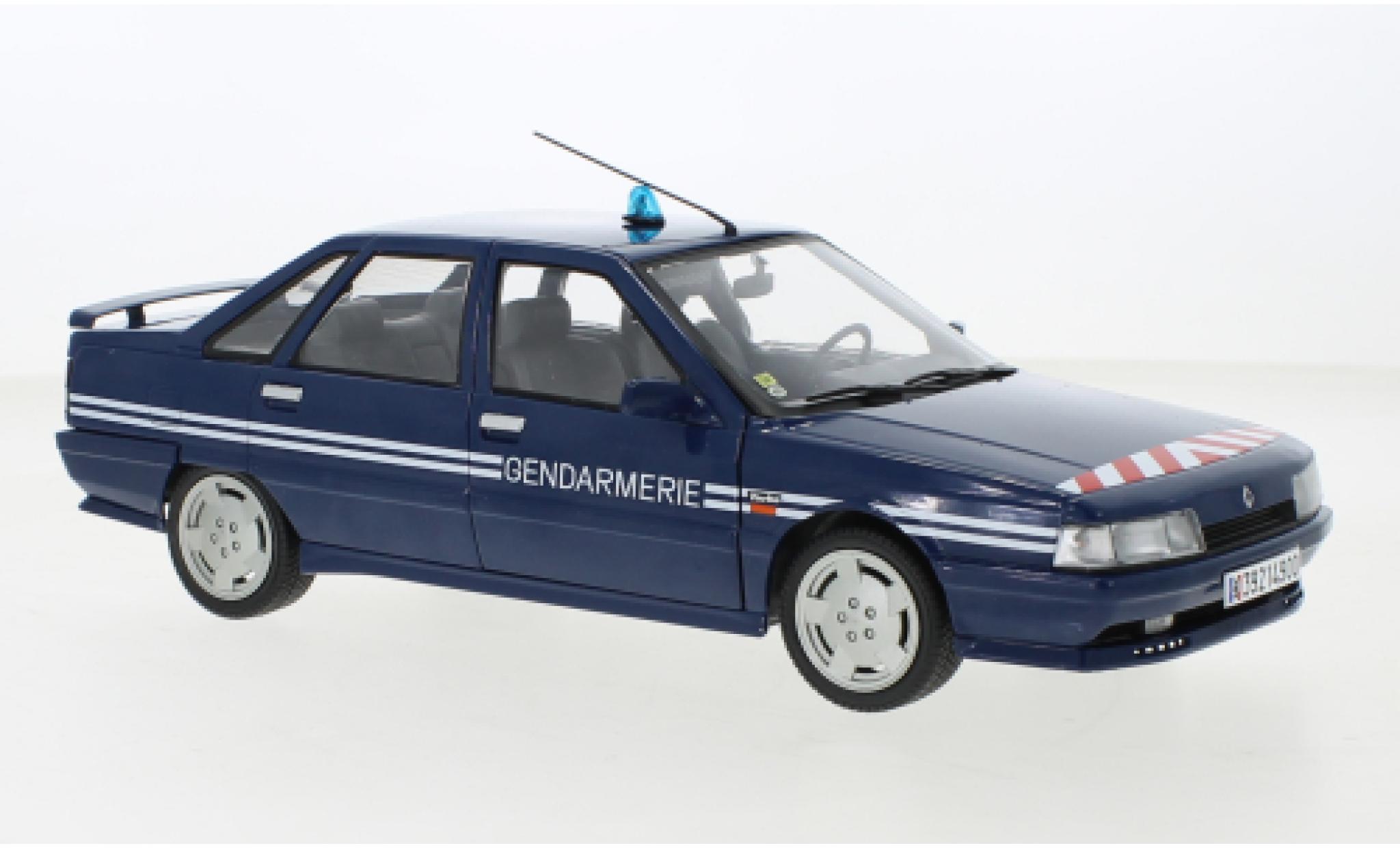 Renault 21 1/18 Solido Turbo Gendarmerie (F) 1992 modellino in miniatura