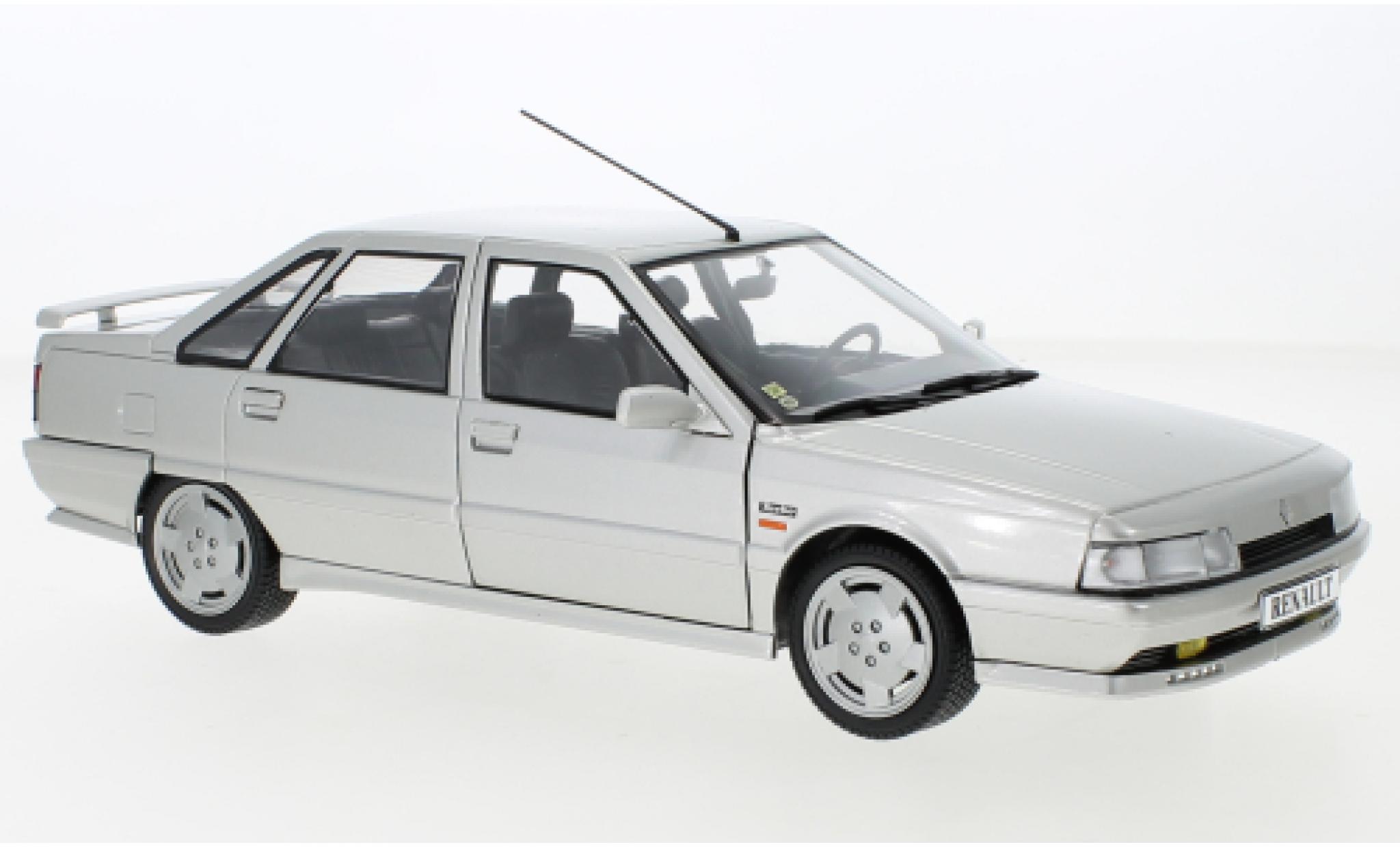 Renault 21 1/18 Solido Turbo Mk2 grigio 1990 modellino in miniatura