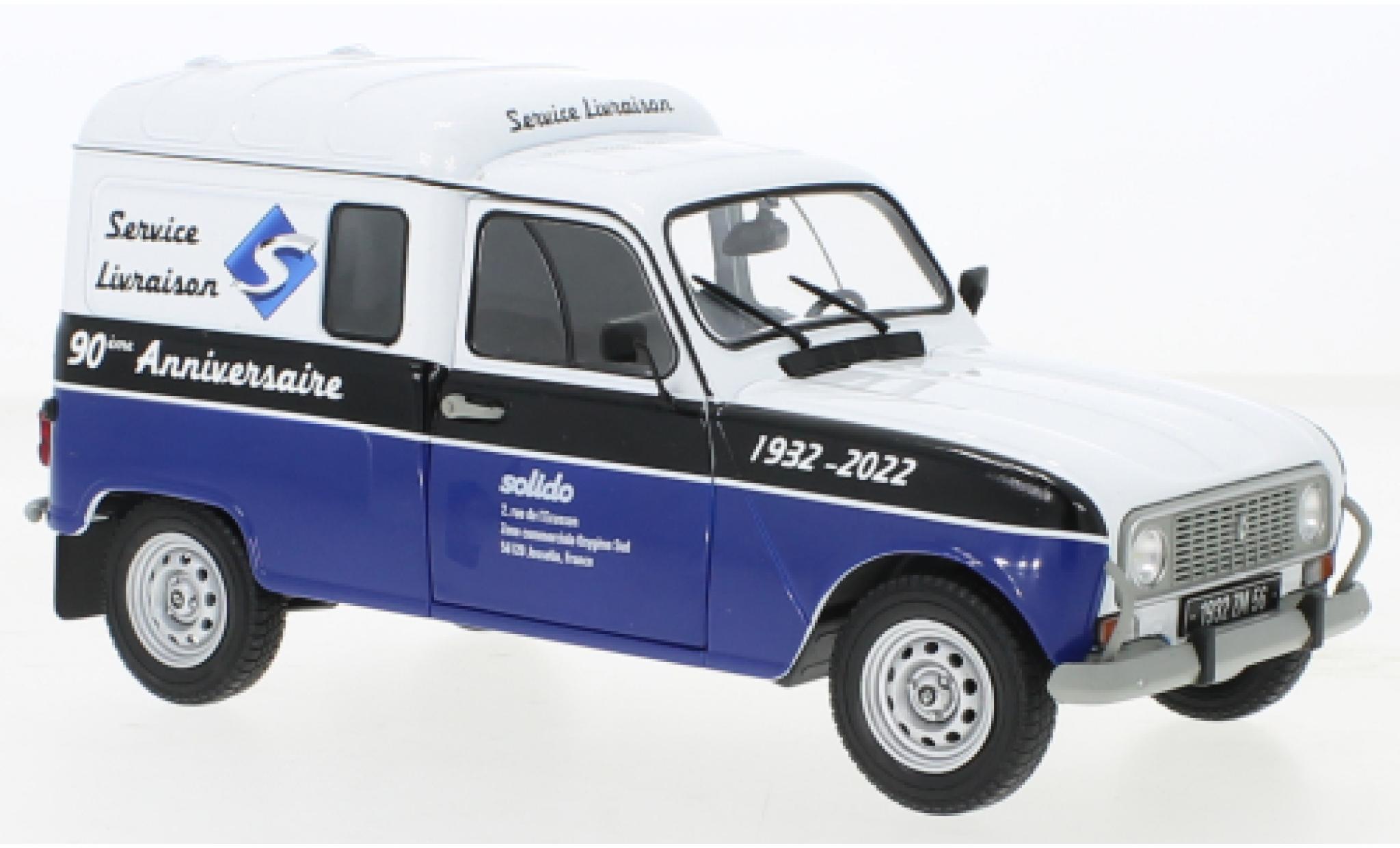 Renault 4 1/18 Solido LF 90 années modellino in miniatura