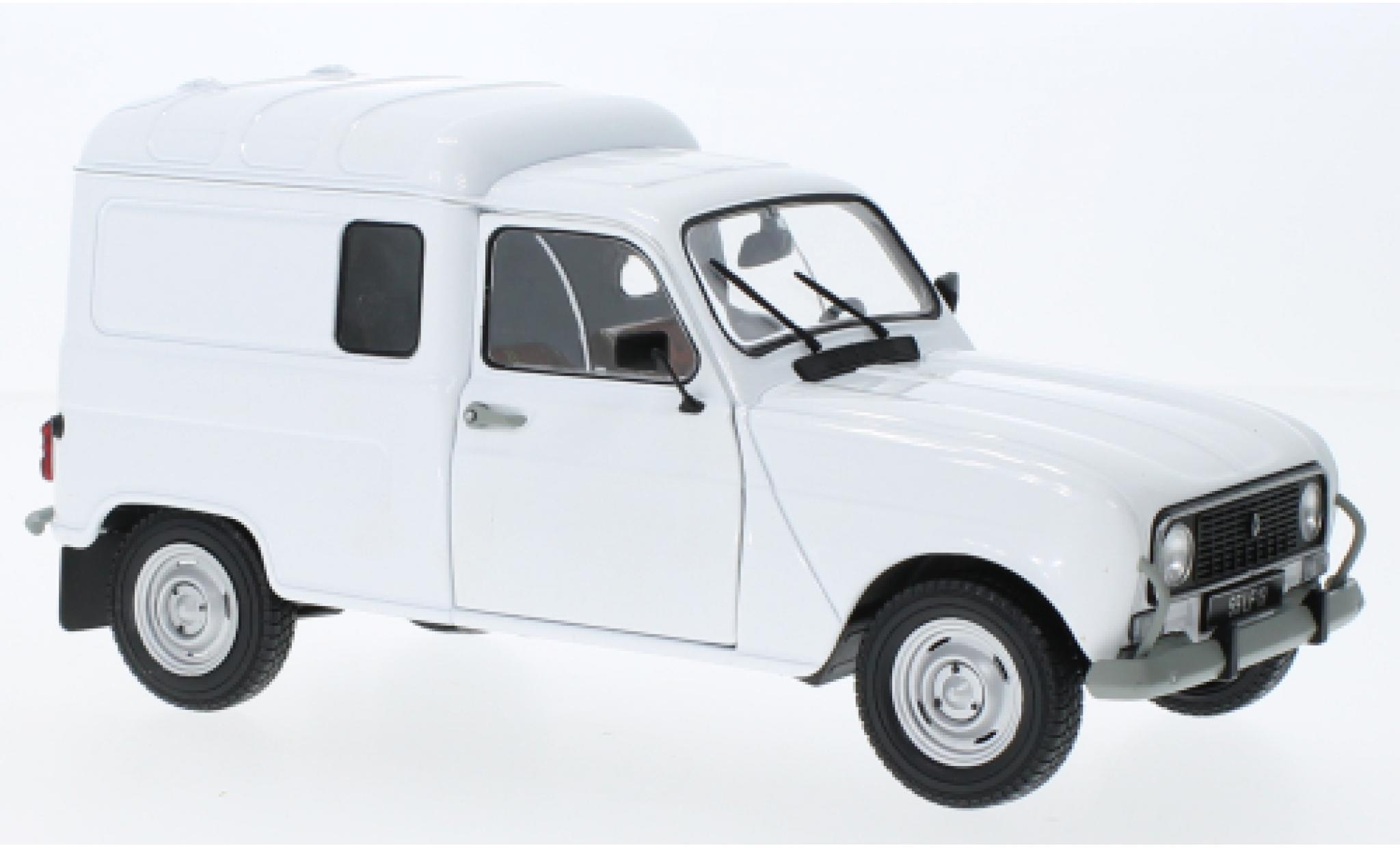 Renault 4 1/18 Solido LF bianco 1975 modellino in miniatura