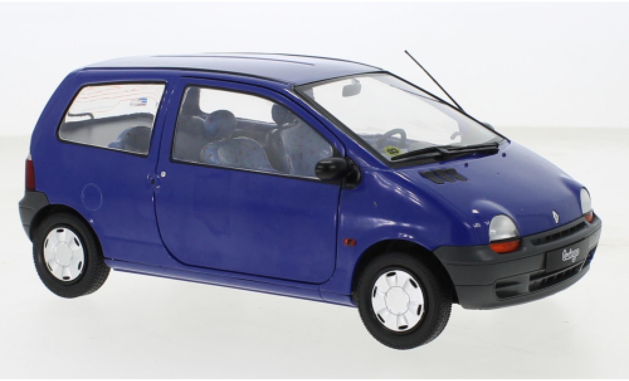 Renault Twingo 1/18 Solido MKI blu 1993 modellino in miniatura