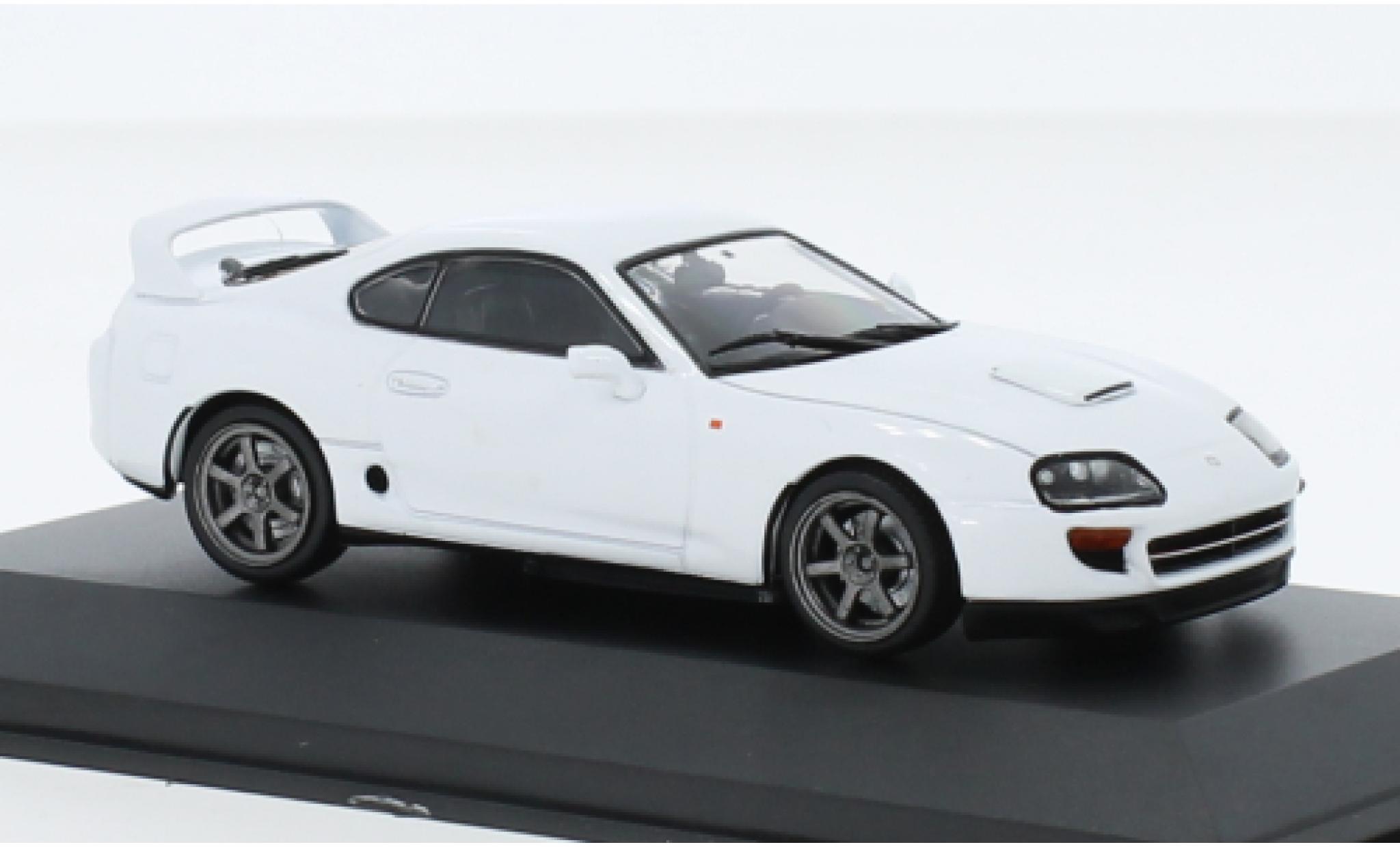 Toyota Supra 1/43 Solido MK4 (A80) bianco 2001 modellino in miniatura