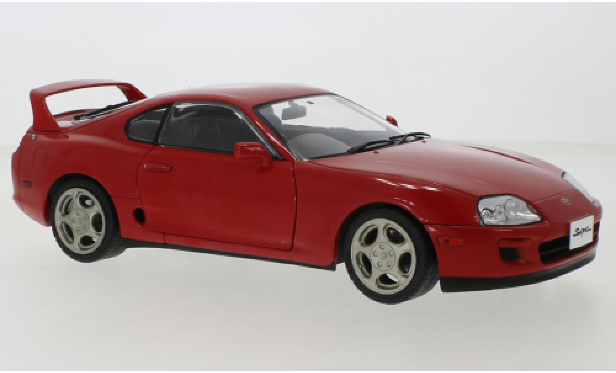 Toyota Supra 1/18 Solido MK4 (A80) rosso RHD 1993 modellino in miniatura