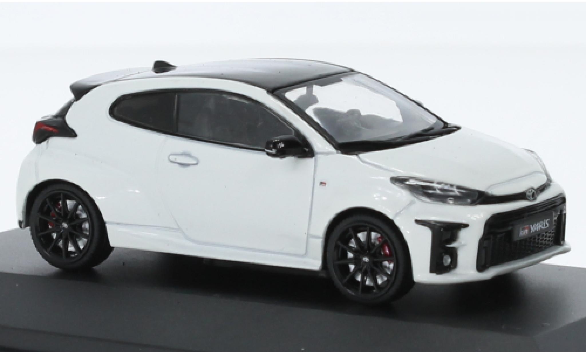 Toyota Yaris 1/43 Solido GR metallise bianco 2020 modellino in miniatura