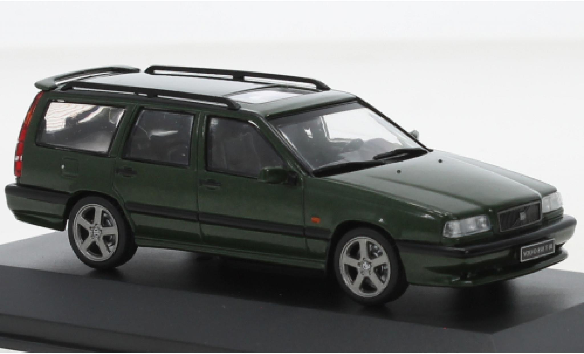Volvo 850 1/43 Solido T5-R metallise verde foncé modellino in miniatura