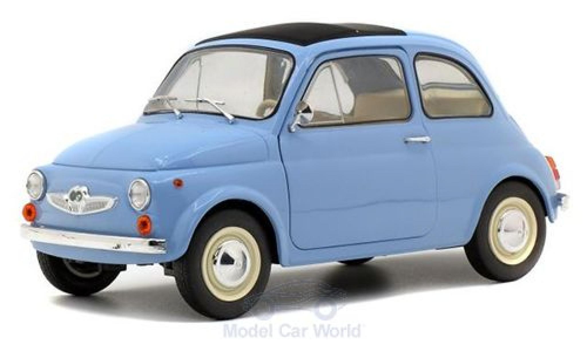 Steyr Puch 500 1/18 Solido blu 1969 modellino in miniatura