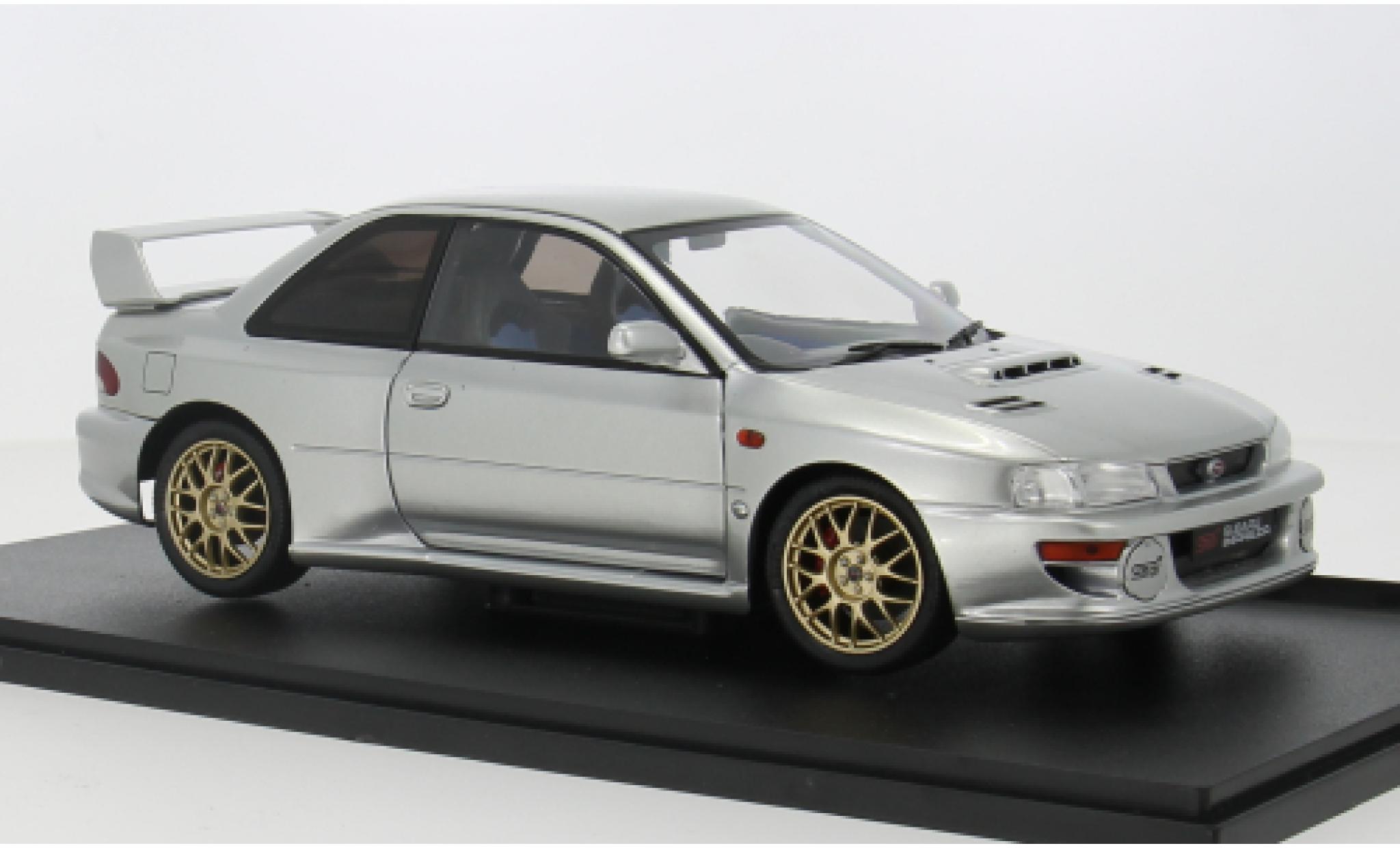 Subaru Impreza 1/18 Solido 22B silber 1998 1:18 modellino in miniatura