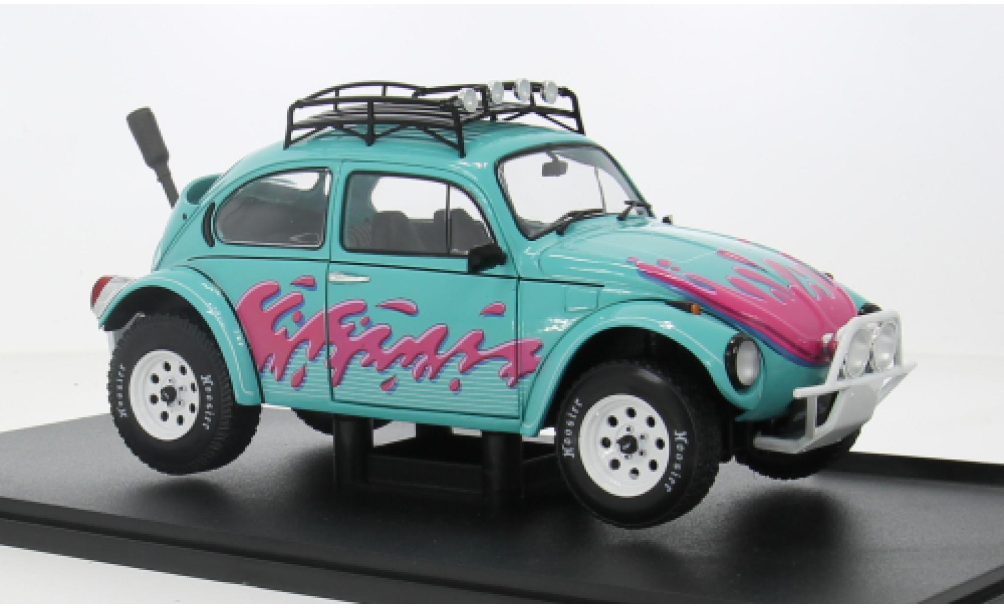 Volkswagen Beetle 1/18 Solido türkis/rosa 1:18 modellino in miniatura