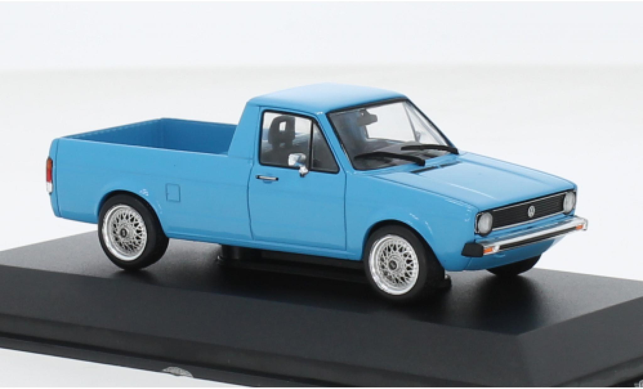 Volkswagen Caddy 1/43 Solido (14D) blau 1990 1:43 modellino in miniatura