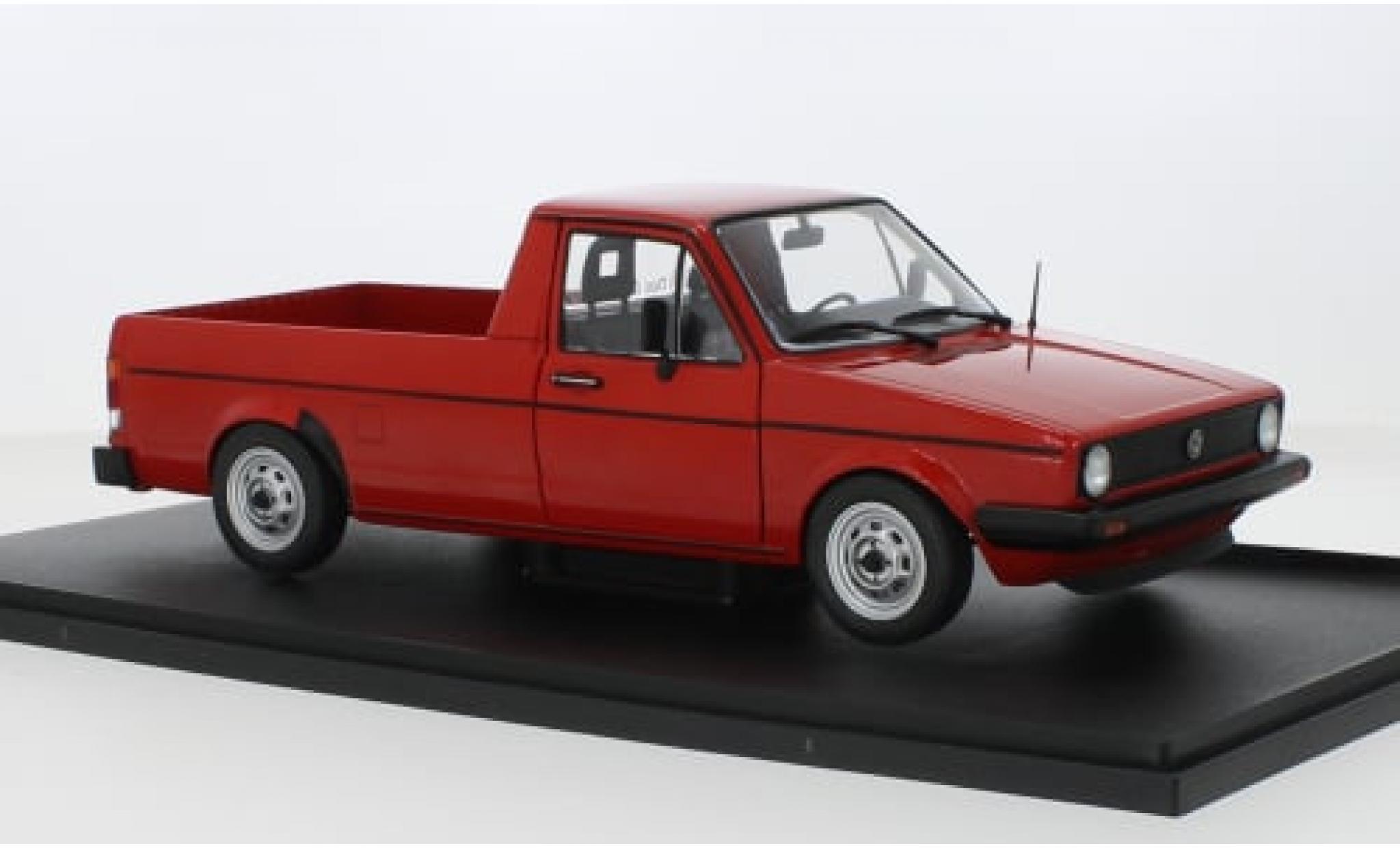 Volkswagen Caddy 1/18 Solido MK I rot 1983 1:18 modellino in miniatura