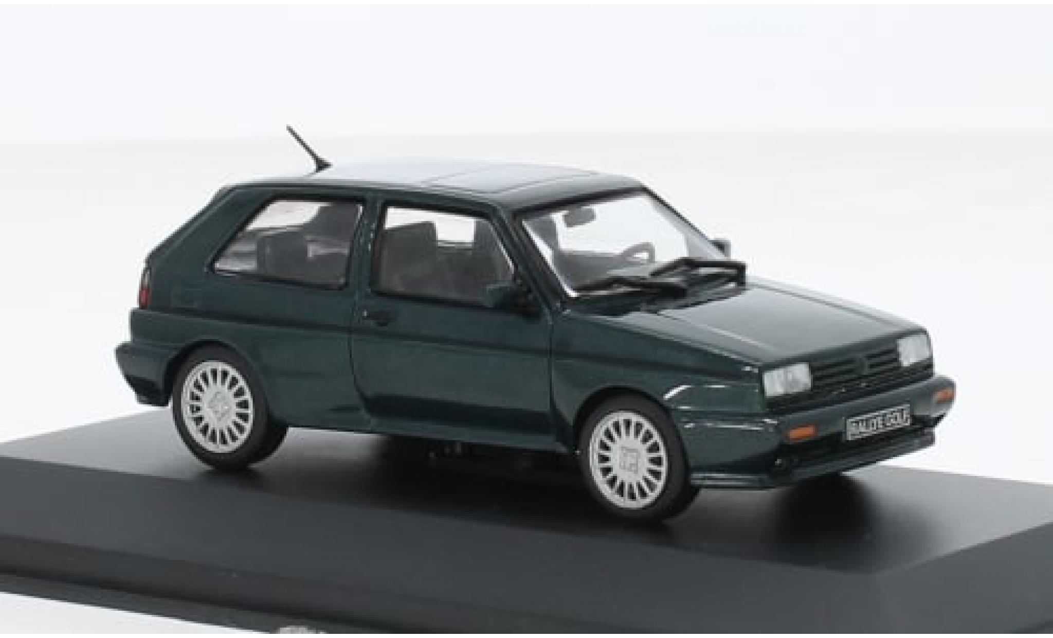 Volkswagen Golf 1/43 Solido II Rallye G60 metallise grün 1:43 modellino in miniatura