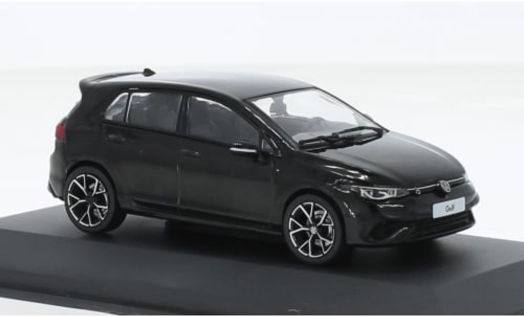 Volkswagen Golf 1/43 Solido VIII R schwarz 2022 1:43 modellino in miniatura