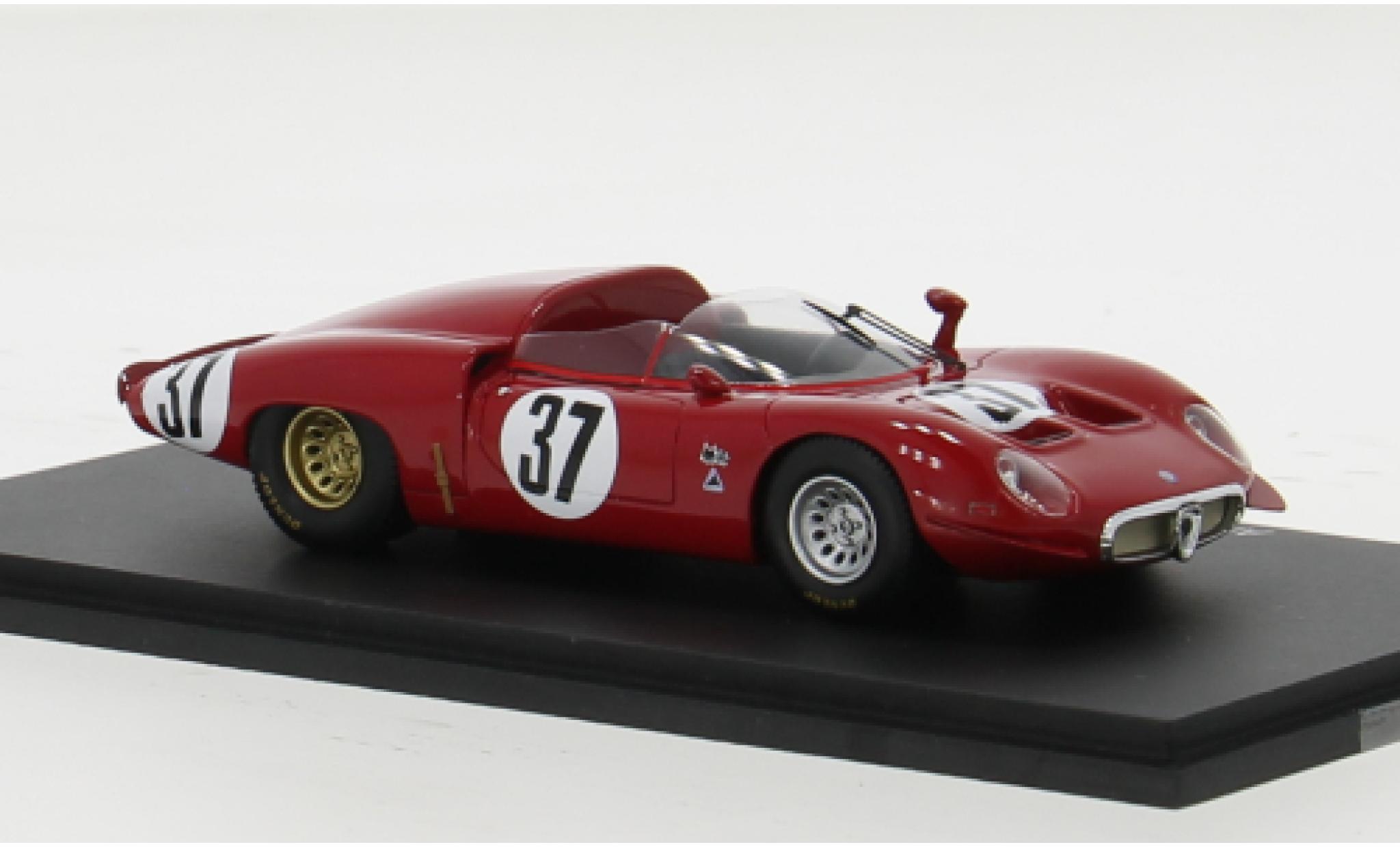 Alfa Romeo 33 1/43 Spark RHD No.37 Test Le Mans 1967 1:43 modellino in miniatura