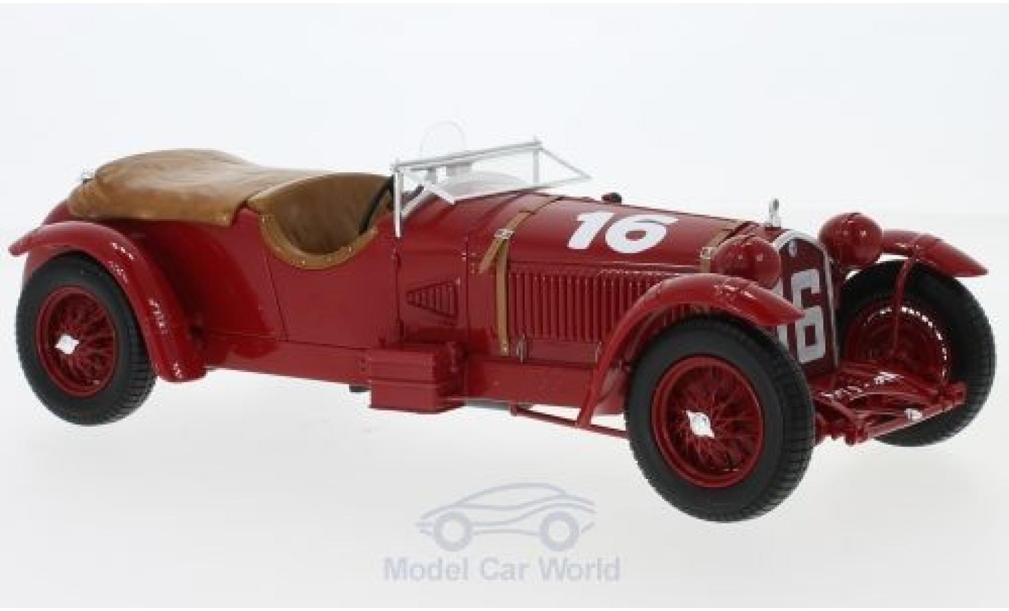Alfa Romeo 8C 1/18 Spark No.16 24h Le Mans 1931 L.Howe/H.Birkin modellino in miniatura