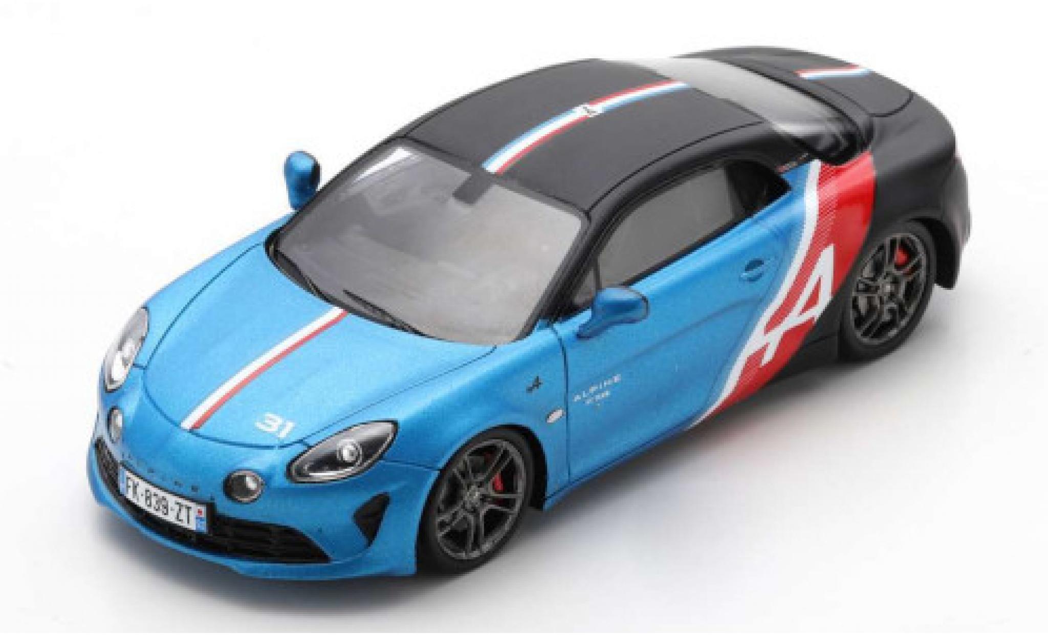Alpine A110 1/43 Spark No.31 GP Monaco 2021 Trackside Car E.Ocon modellino in miniatura