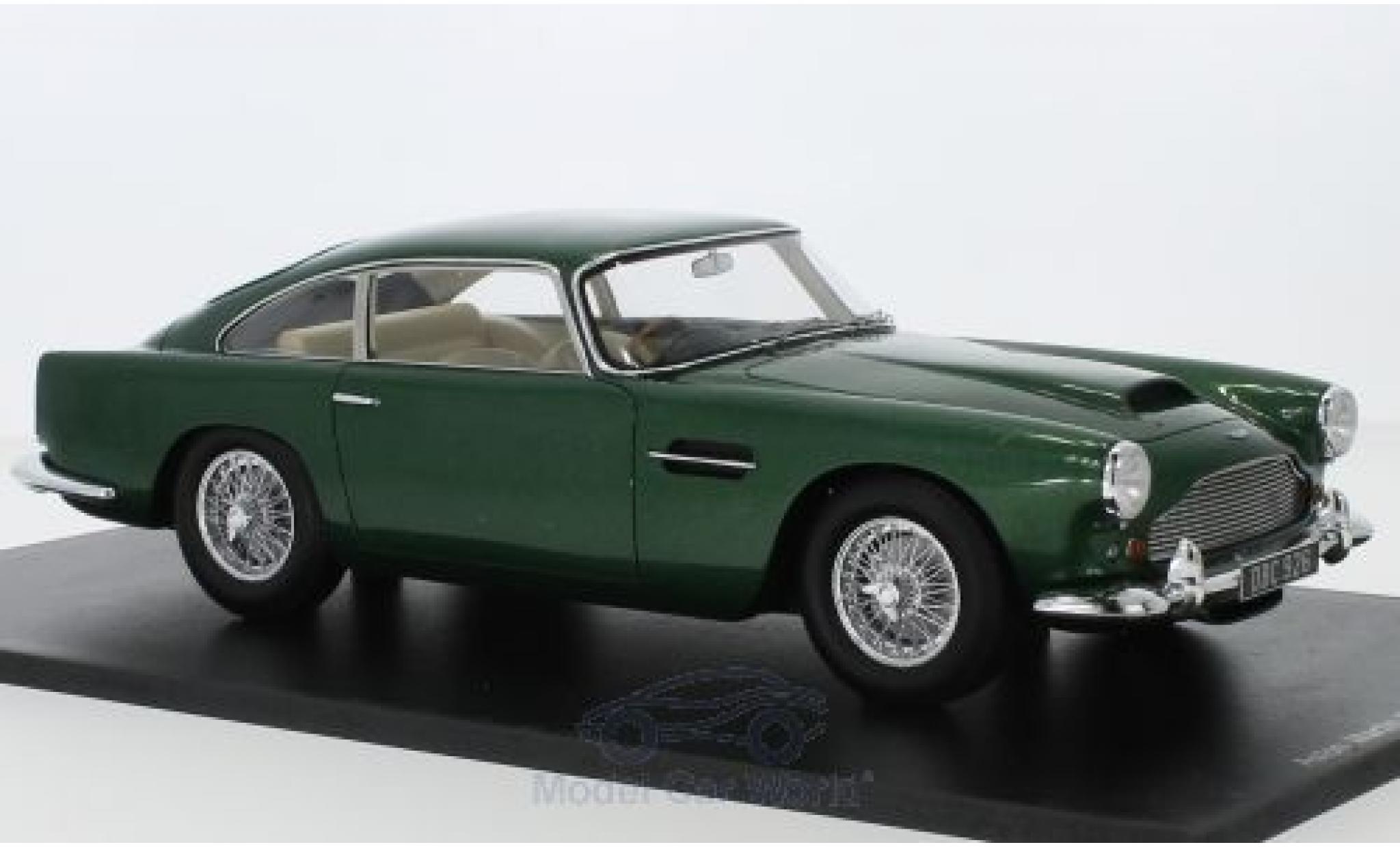 Aston Martin DB4 1/18 Spark Series II metallico verde RHD 1960 modellino in miniatura
