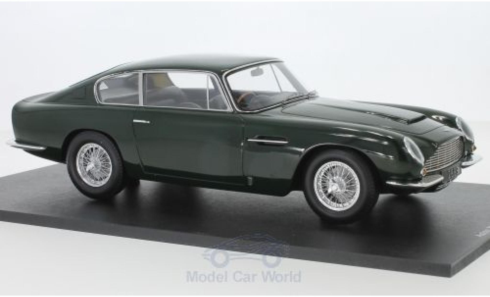 Aston Martin DB6 1/18 Spark verde RHD 1965 modellino in miniatura