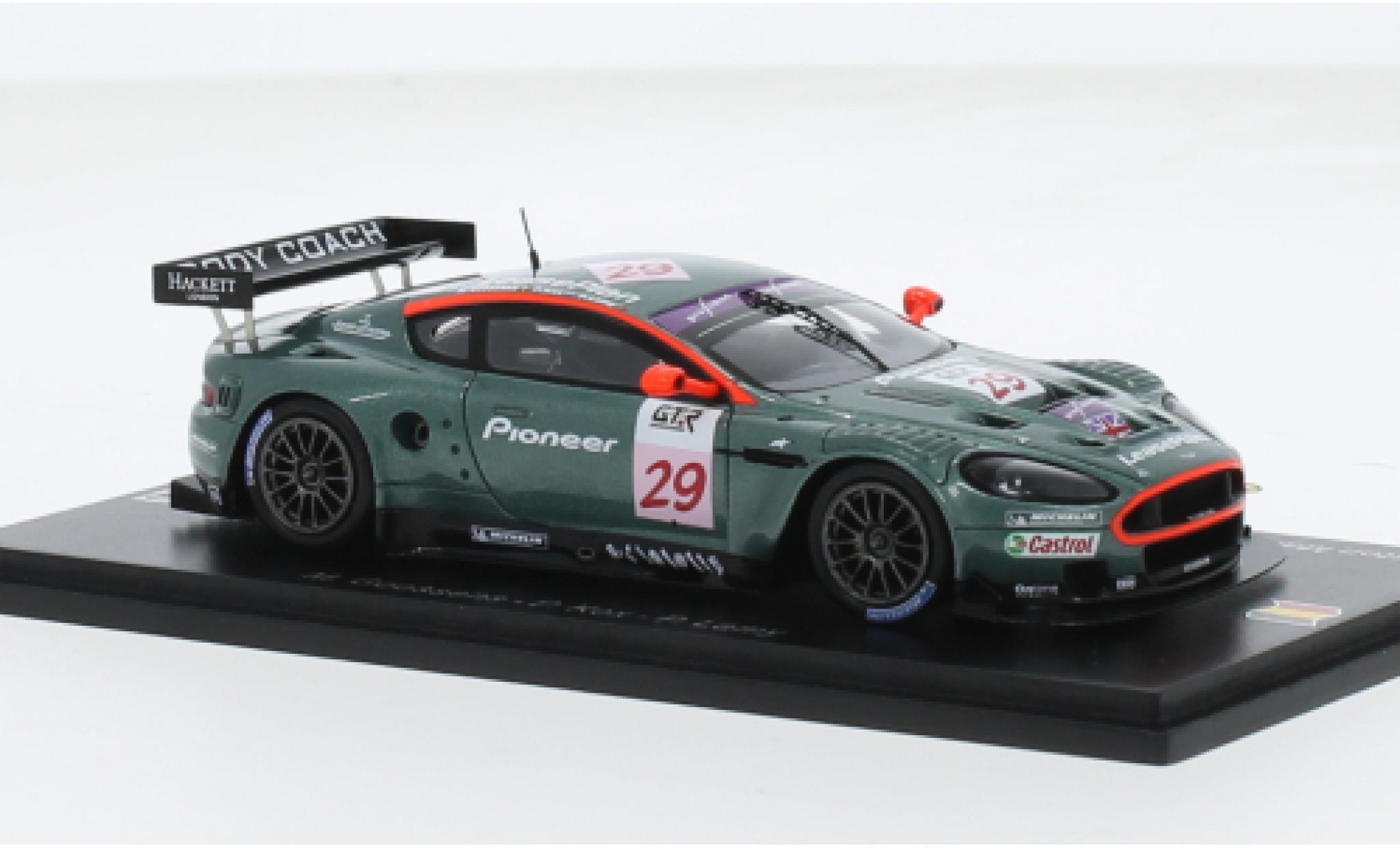 Aston Martin DBR9 1/43 Spark No.29 Prodrive - Racing 24h Spa 2005 1:43 modellino in miniatura
