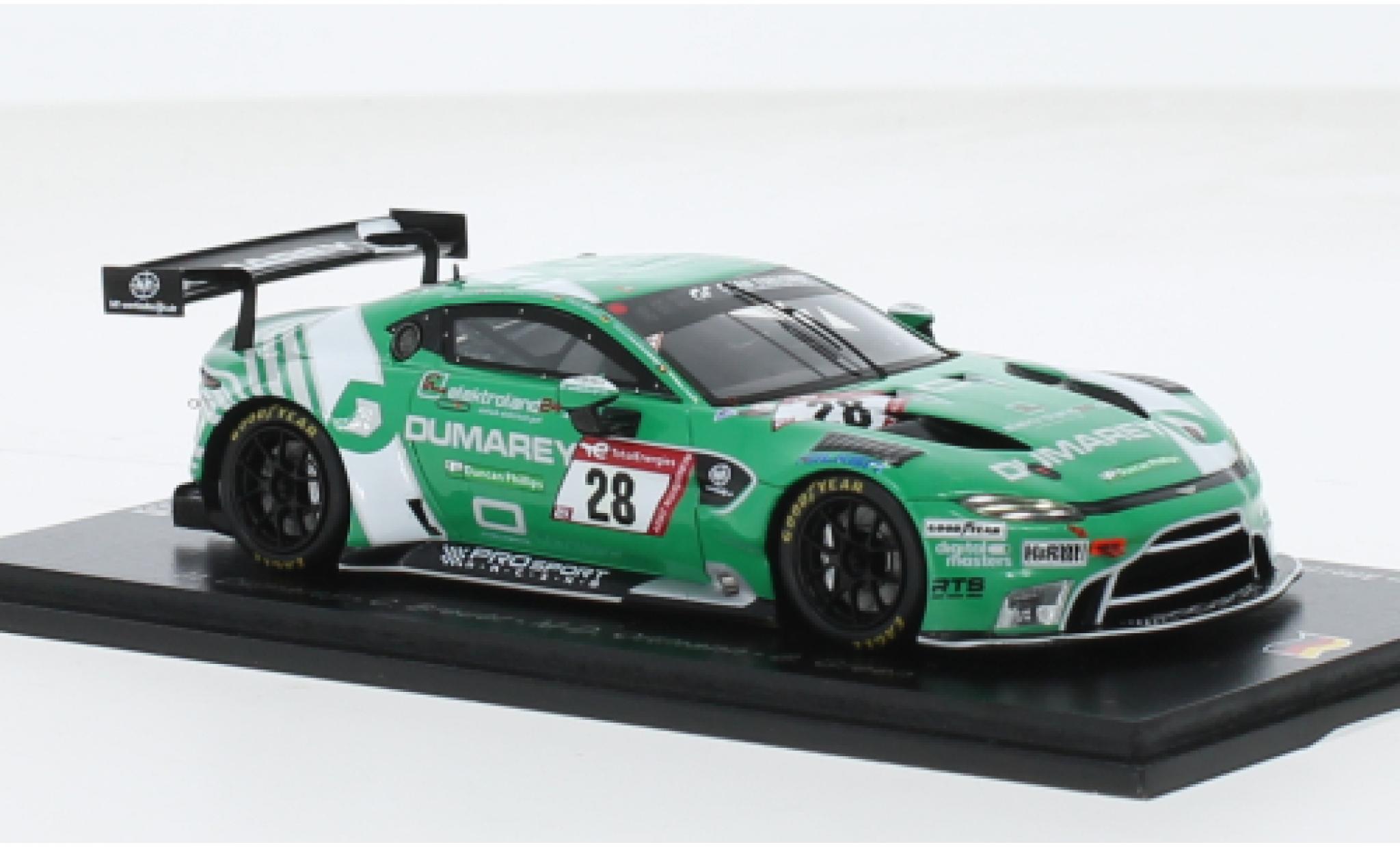 Aston Martin Vantage 1/43 Spark AMR GT3 No.28 PROsport-Racing 24h Nürburgring 2023 1:43 modellino in miniatura