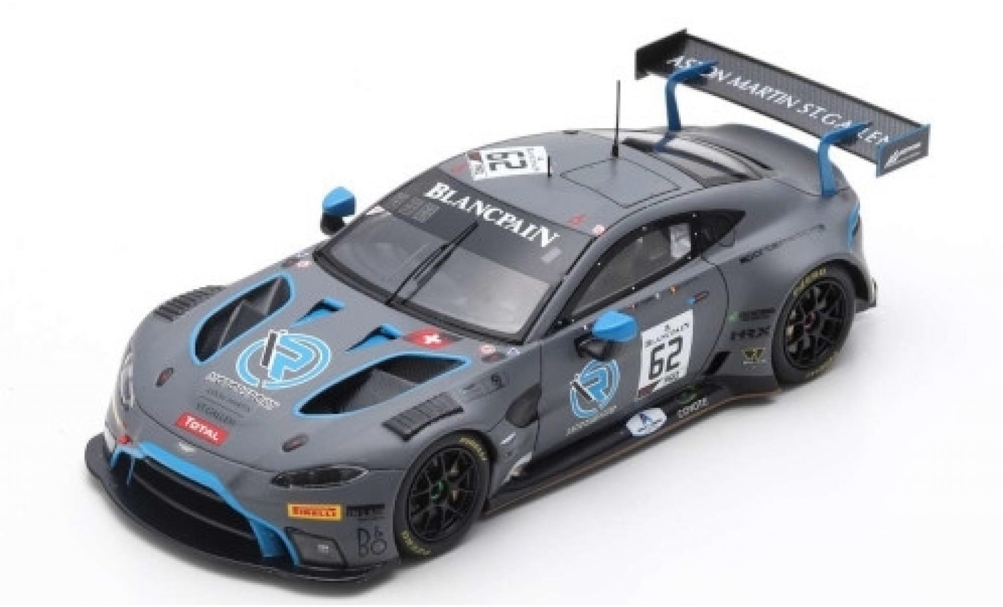 Aston Martin Vantage 1/43 Spark AMR GT3 No.62 R-Motorsport 24h Spa 2019 M.Vaxiviere/M.Parry/M.Martin modellino in miniatura