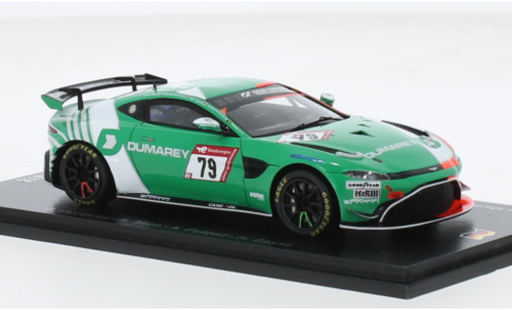Aston Martin V8 Vantage GT4 1/43 Spark Vantage AMR GT4 No.79 PROsport-Racing 24h Nürburgring 2023 1:43 modellino in miniatura