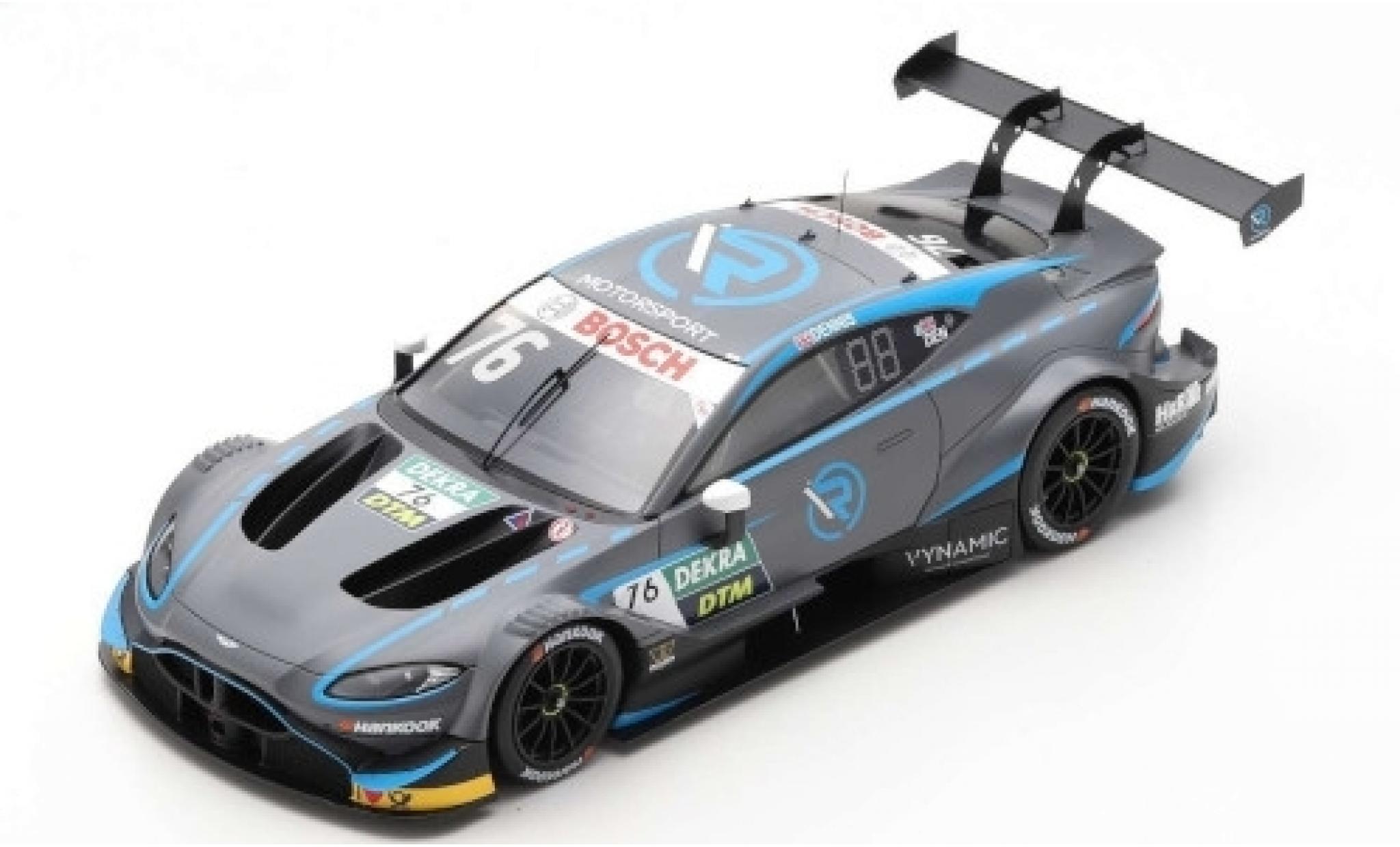 Aston Martin Vantage 1/43 Spark DTM No.76 R-Motorsport DTM 2019 J.Dennis modellino in miniatura