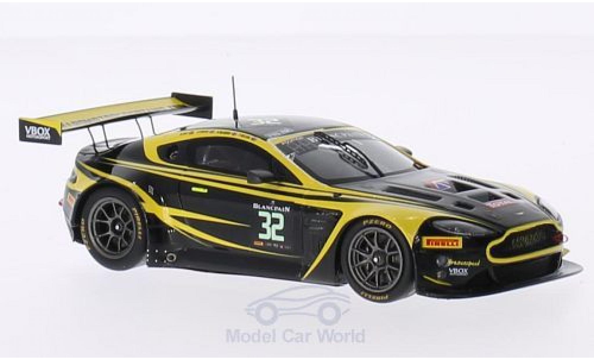 Aston Martin Vantage 1/43 Spark GT3 No.32 Leonard Motorsport AMR 24h Spa 2014 P.Wilson/S.Leonard/M.Meadows/P.Lamy modellino in miniatura