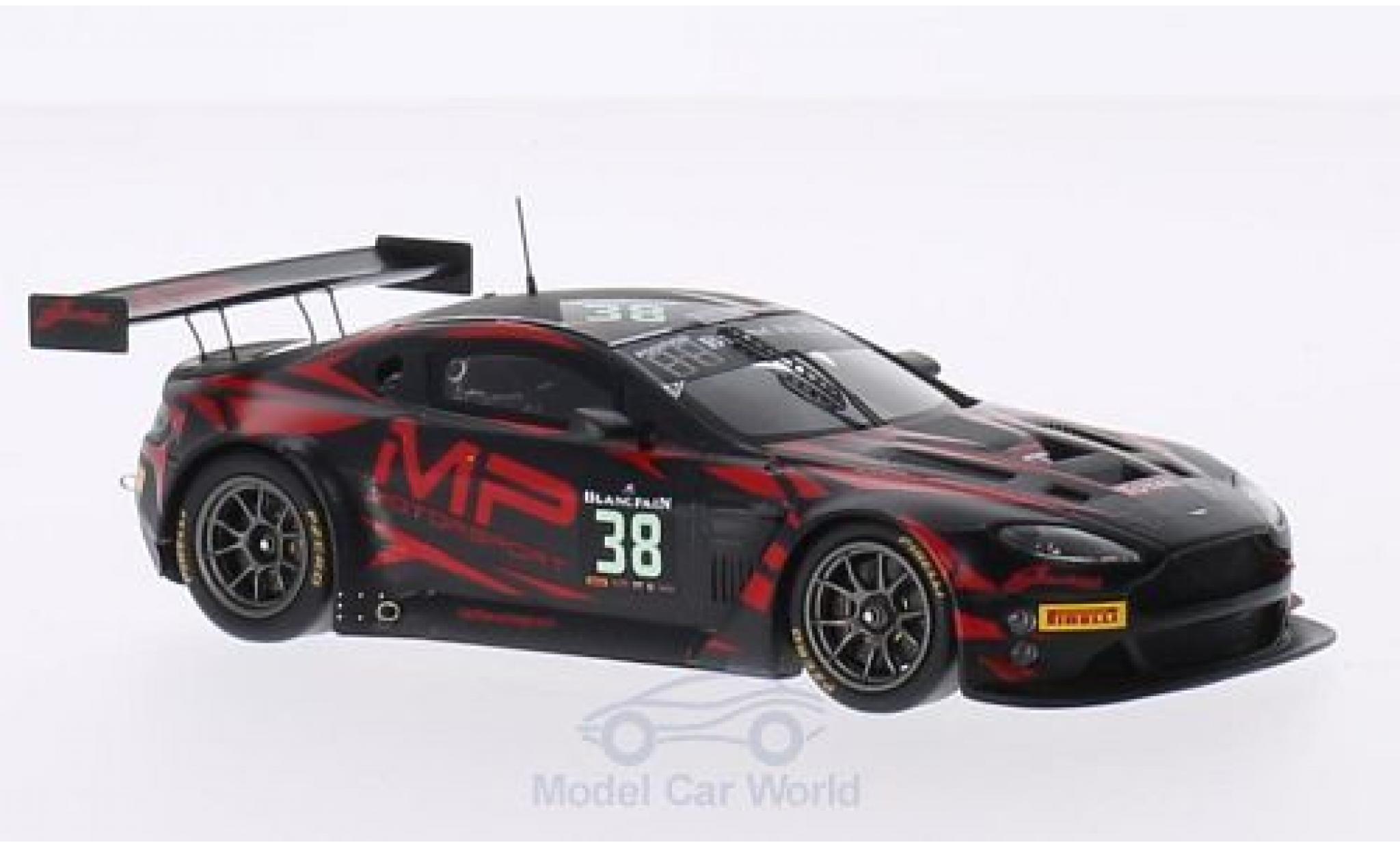 Aston Martin Vantage 1/43 Spark GT3 No.38 MP Motorsport AMR 24h Spa 2014 R.Abra/J.Osborne/M.Poole/D.Turner modellino in miniatura