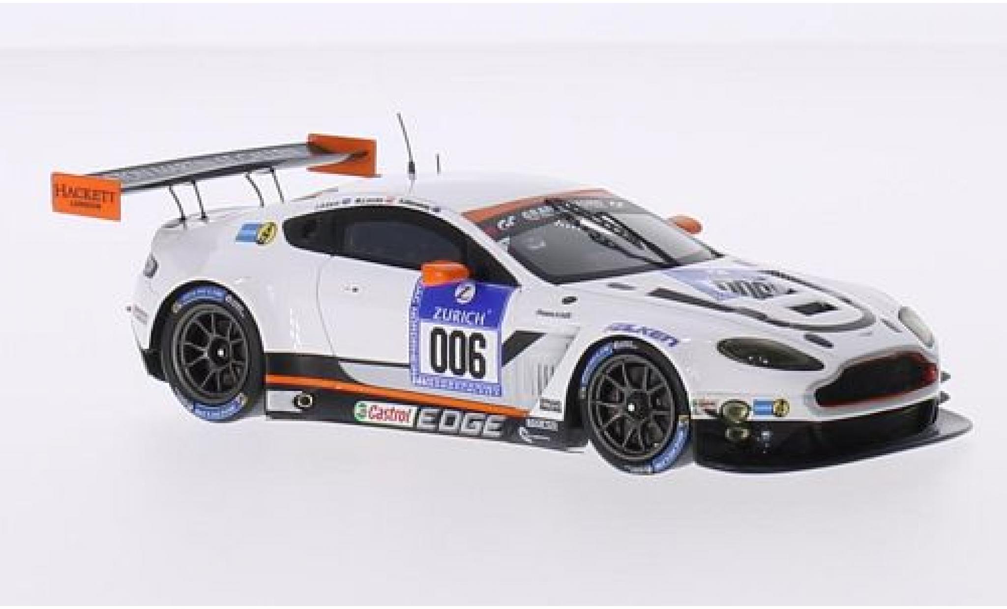 Aston Martin Vantage 1/43 Spark GT3 No.6 Racing 24h Nürburgring 2015 J.Adam/R.Stanaway/M.Lauda/S.Mücke modellino in miniatura