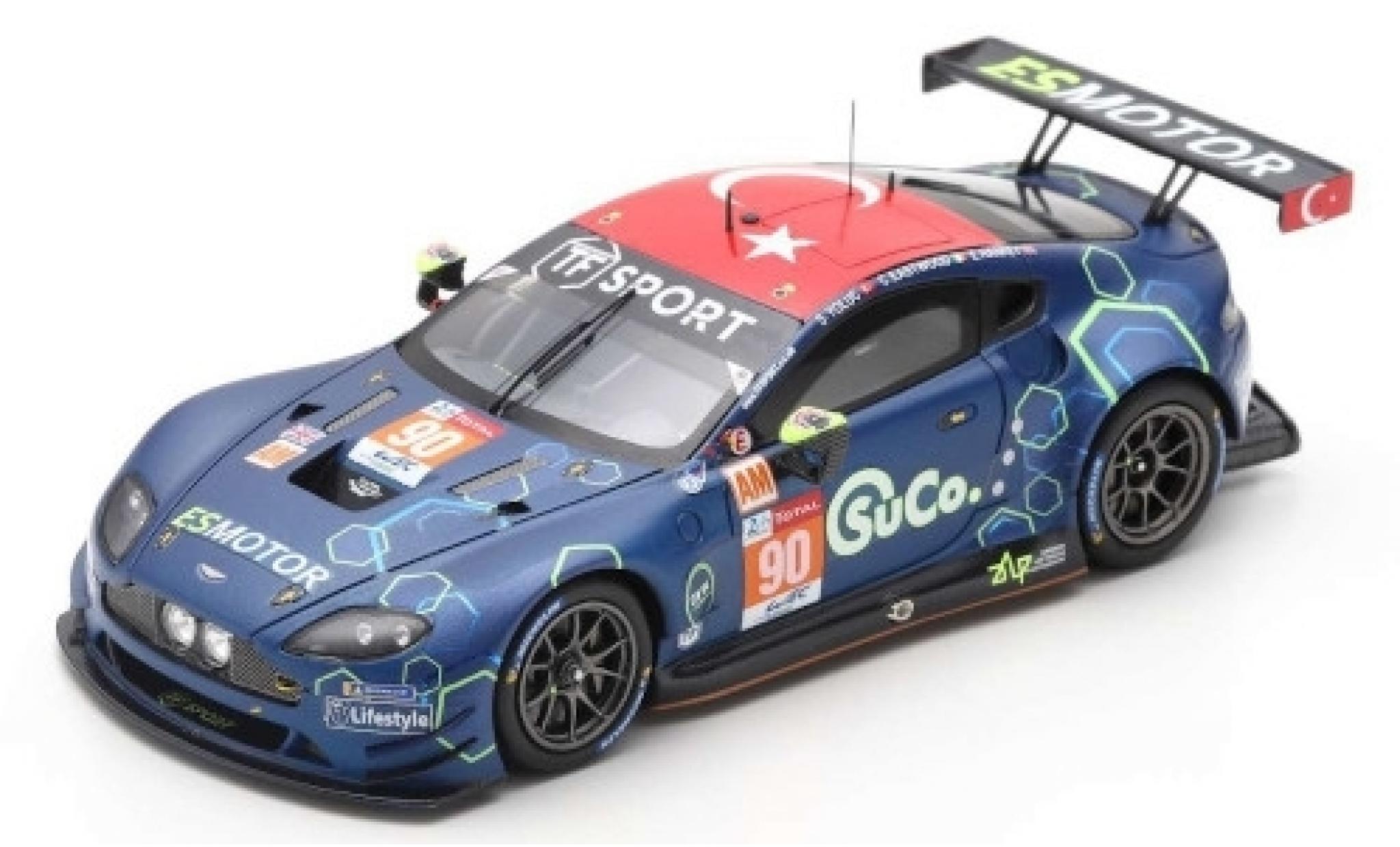 Aston Martin Vantage 1/43 Spark GTE No.90 TF Sport 24h Le Mans 2019 S.Yoluc/E.Hankey/C.Eastwood modellino in miniatura