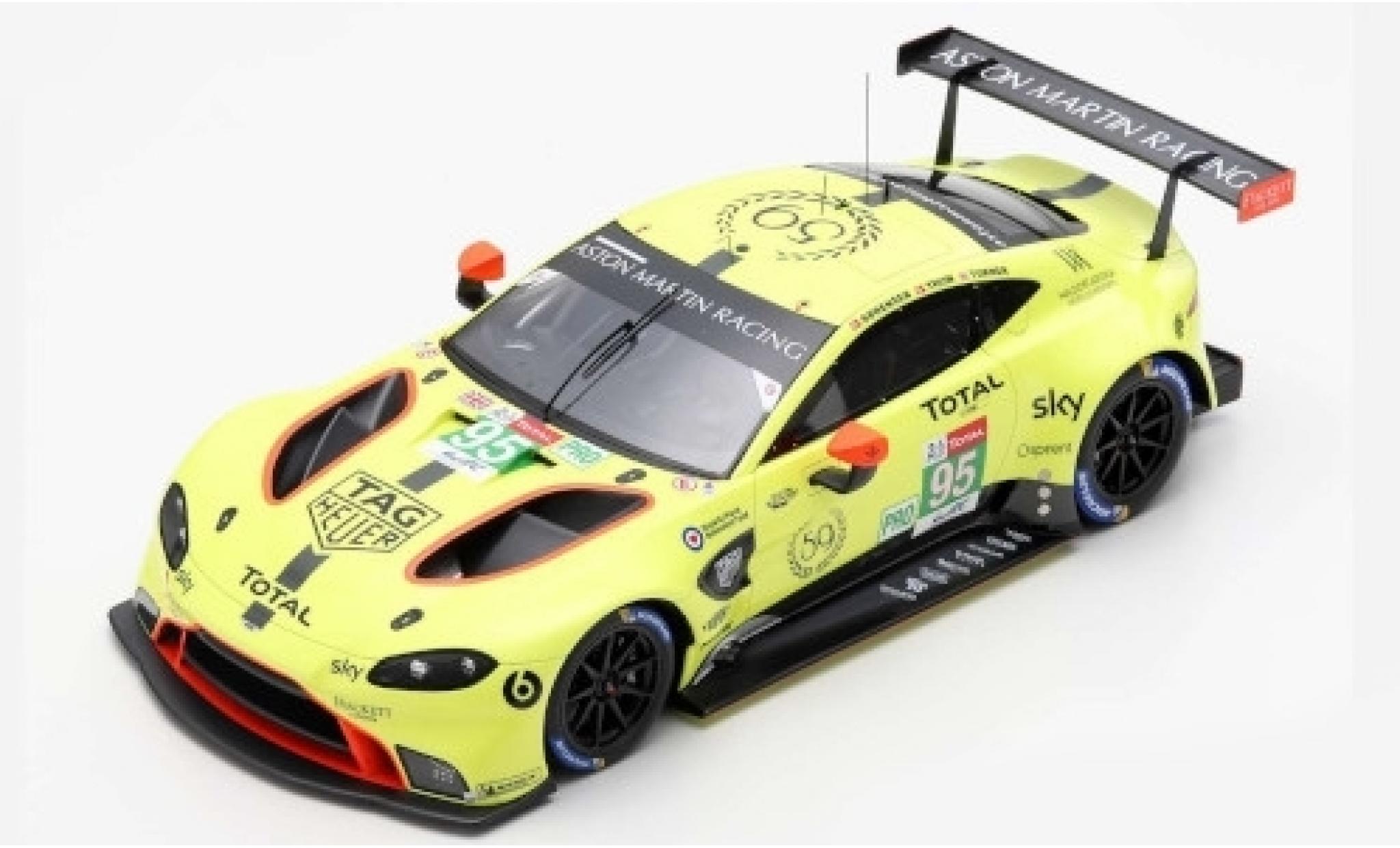 Aston Martin Vantage 1/43 Spark GTE No.95 Racing 24h Le Mans 2019 N.Thiim/M.Sorensen/D.Turner modellino in miniatura