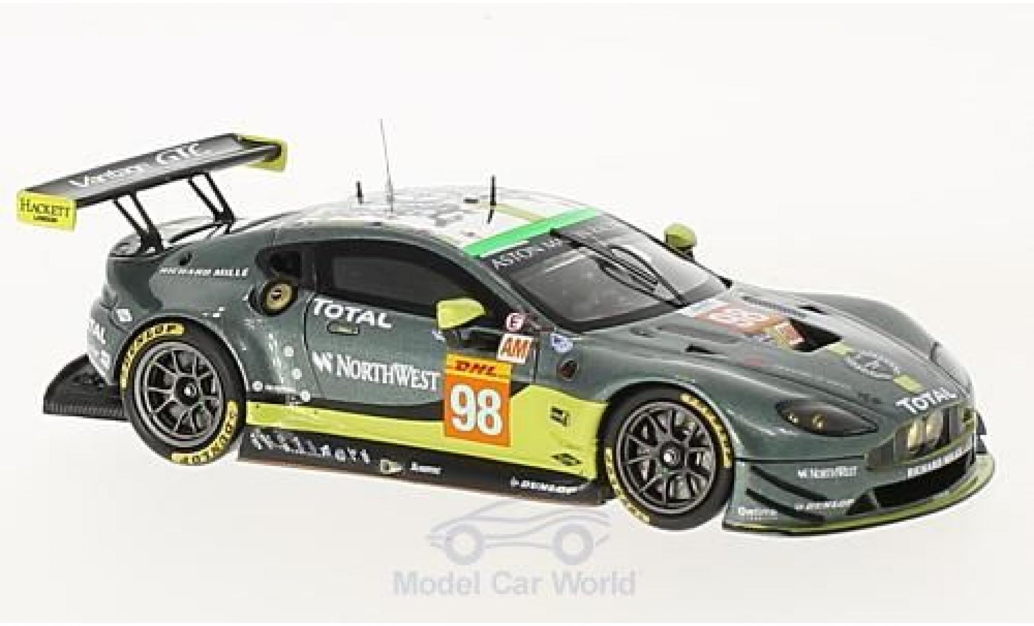 Aston Martin Vantage 1/43 Spark GTE No.98 Racing 24h Le Mans 2017 P.Dalla Lana/P.Lamy/M.Lauda modellino in miniatura