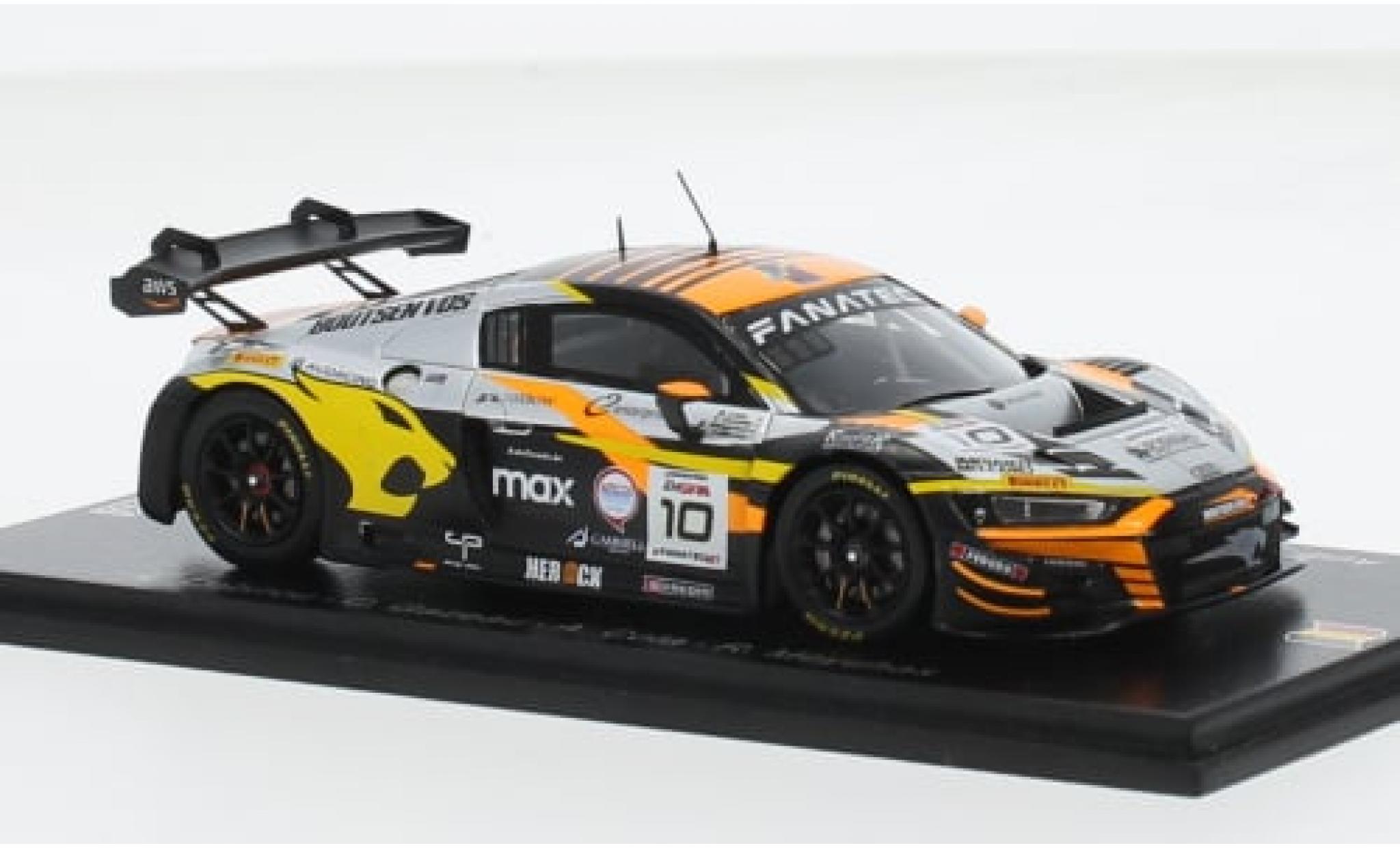 Audi R8 1/43 Spark LMS GT3 EVO II No.10 Boutsen VDS 24h Spa 2023 1:43 modellino in miniatura