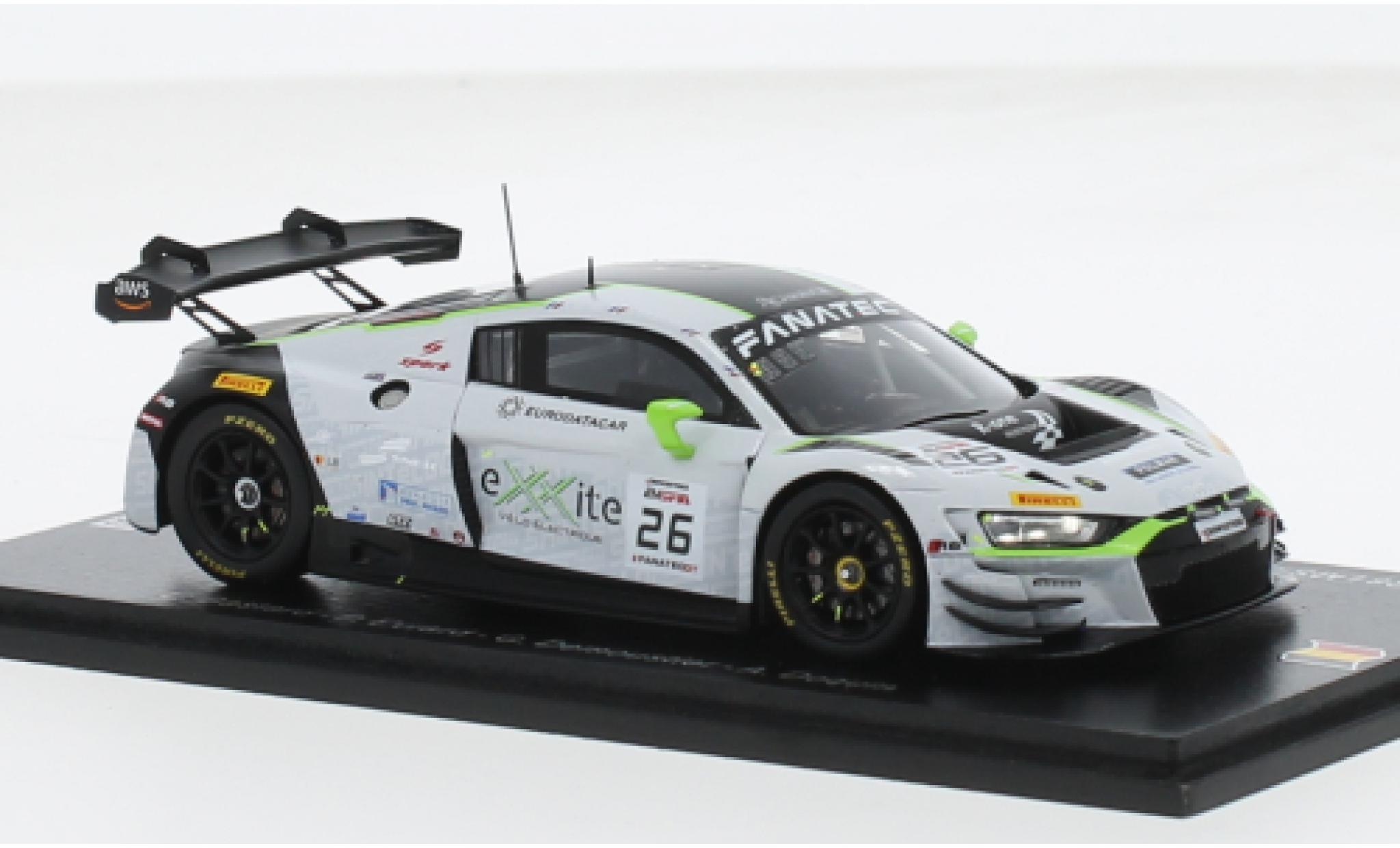 Audi R8 1/43 Spark LMS GT3 EVO II No.26 Sainteloc Junior Team 24h Spa 2023 1:43 modellino in miniatura