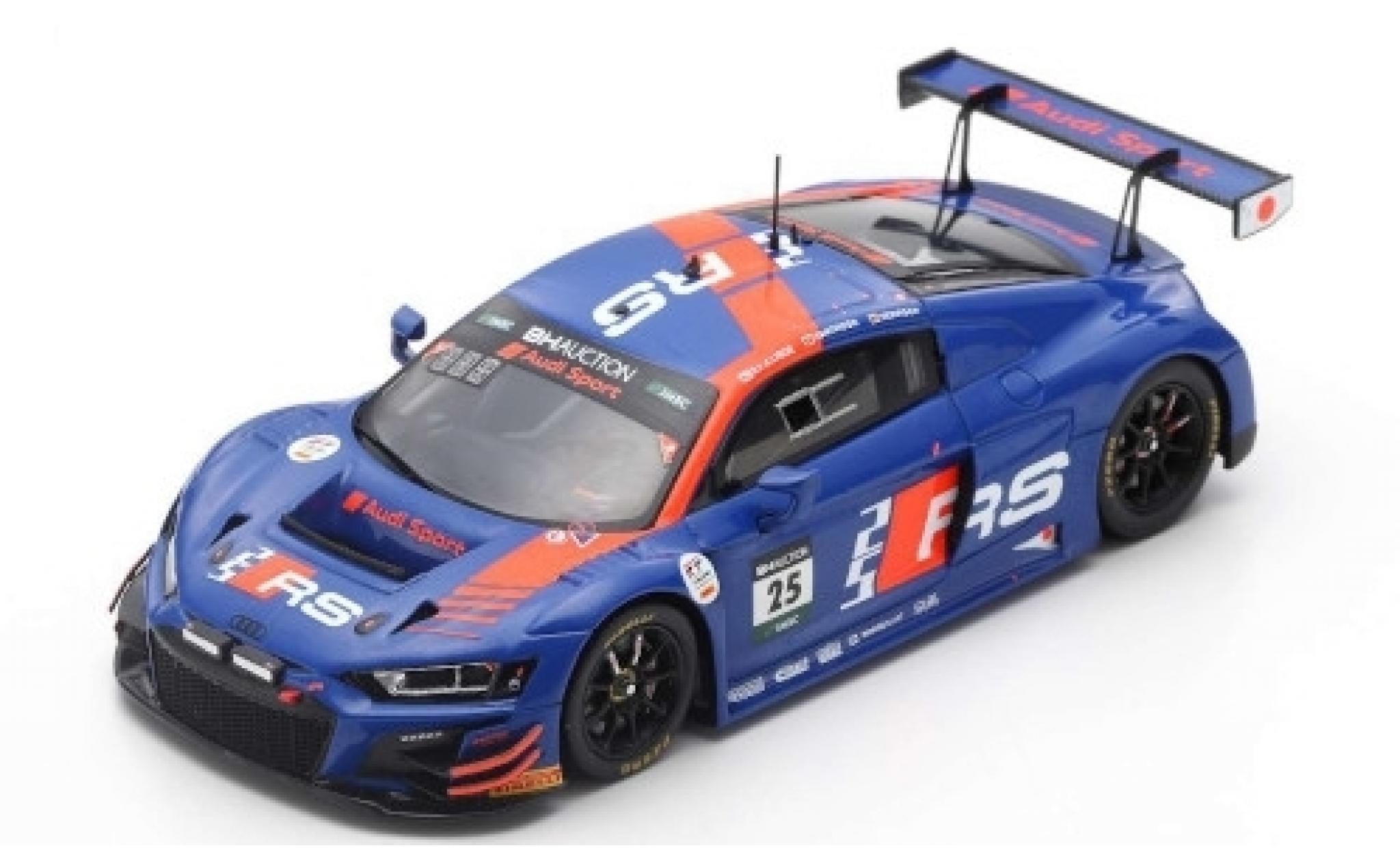 Audi R8 1/43 Spark LMS GT3 No.25 Sport Team WRT 10H Suzuka 2019 D.Vanthoor/K.van le Linde/F.Vervisch modellino in miniatura