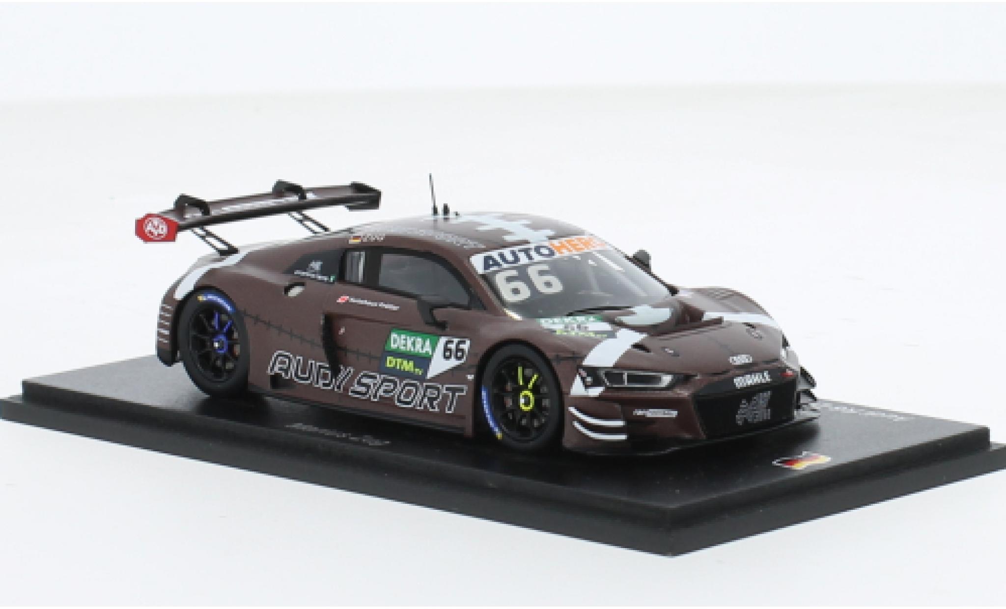 Audi R8 1/43 Spark LMS GT3 No.66 Attempto Racing DTM Hockenheim 2022 1:43 modellino in miniatura