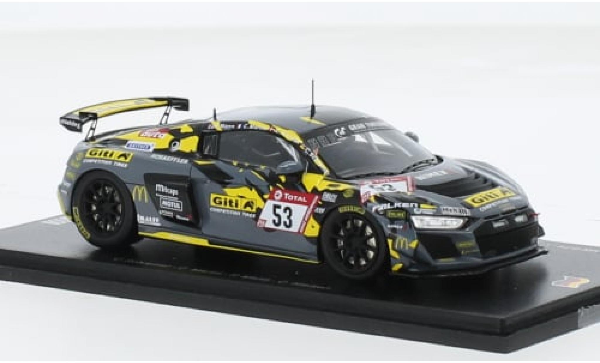 Audi R8 1/43 Spark LMS GT4 No.53 Giti Tire Motorsport by WS Racing 24h Nürburgring 2021 1:43 modellino in miniatura