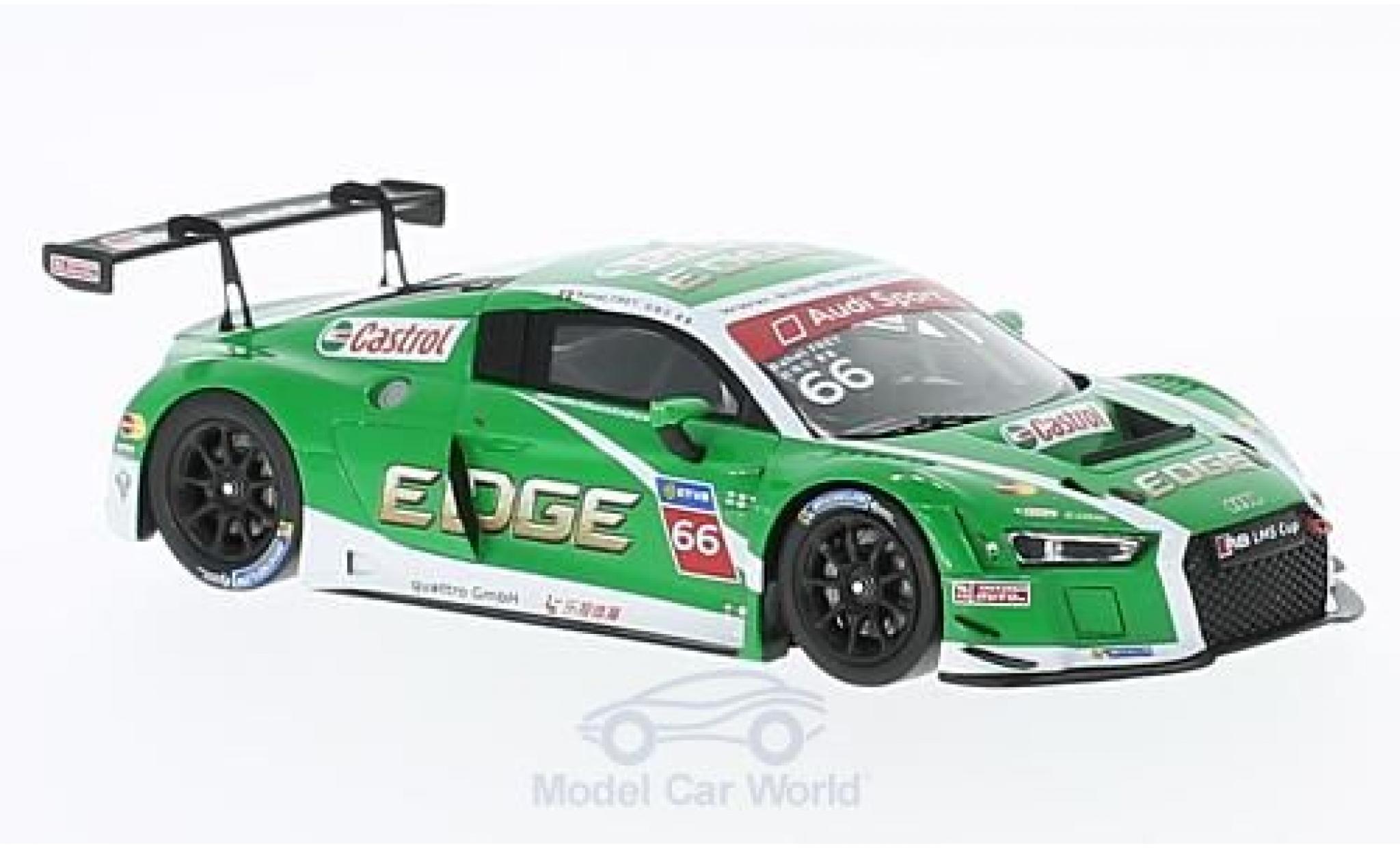Audi R8 1/43 Spark LMS No.66 Castrol GT Cup Macau 2016 R.Frey modellino in miniatura