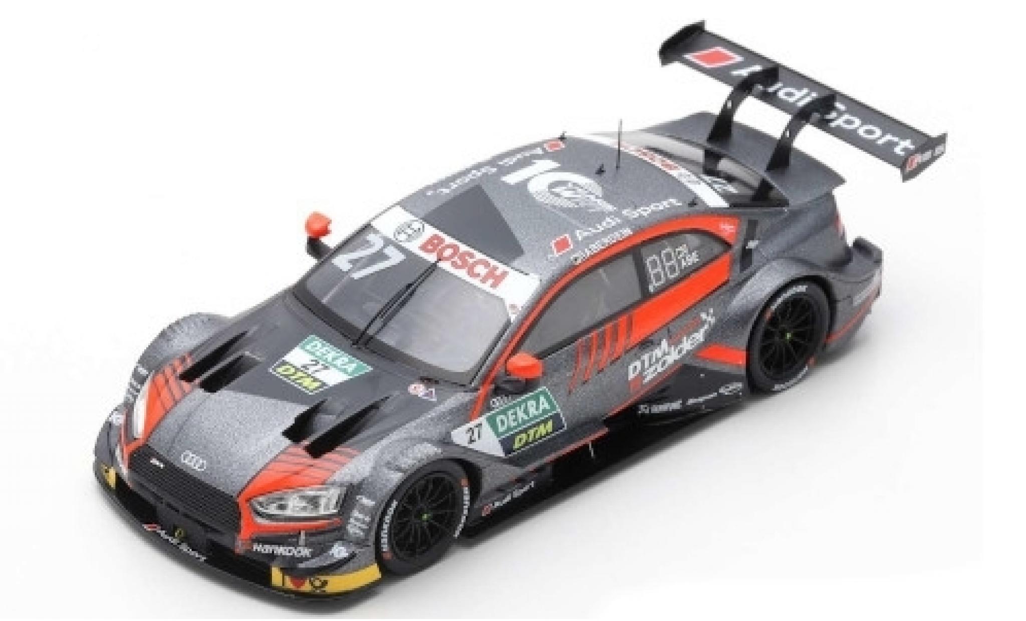 Audi RS5 1/43 Spark RS 5 No.27 WRT Team Sport DTM 2019 J.Aberdein modellino in miniatura