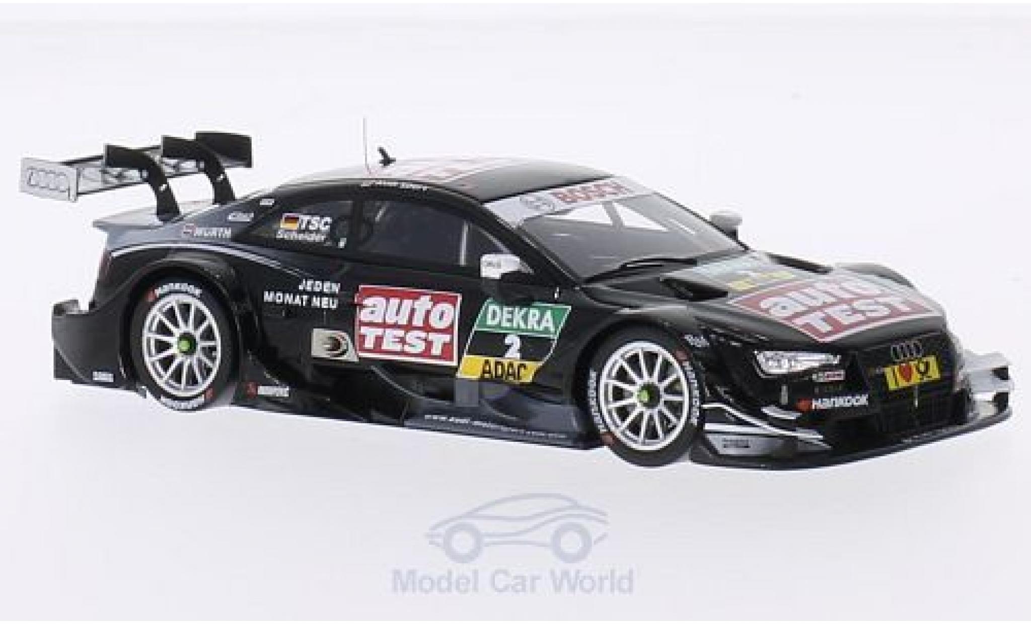 Audi RS5 DTM 1/43 Spark DTM No.2 Sport Team Phoenix Auto Test DTM 2014 T.Scheider modellino in miniatura