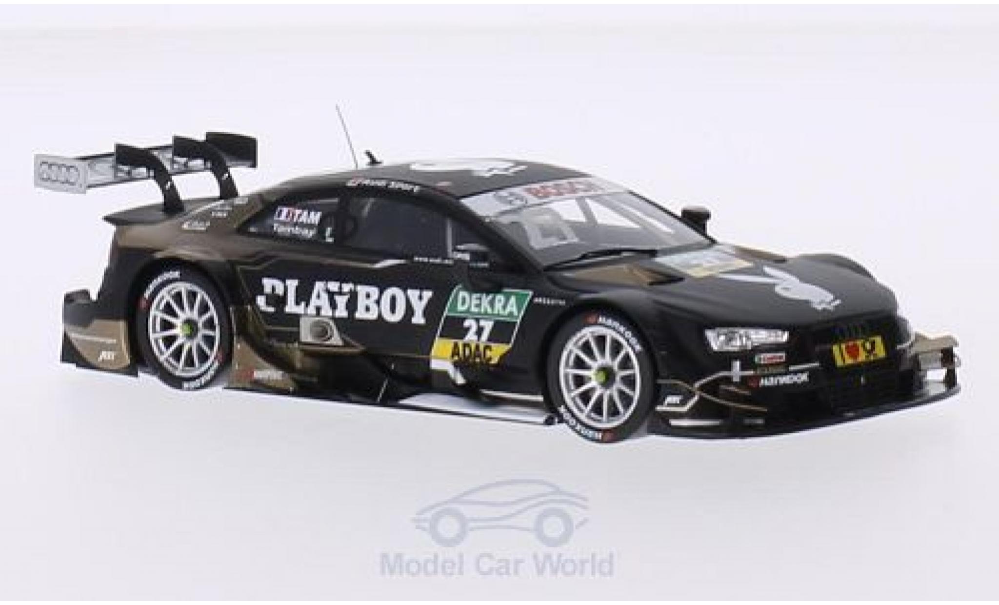 Audi RS5 DTM 1/43 Spark DTM No.27 Sport Team Abt Sportsline Playboy DTM 2015 A.Tambay modellino in miniatura