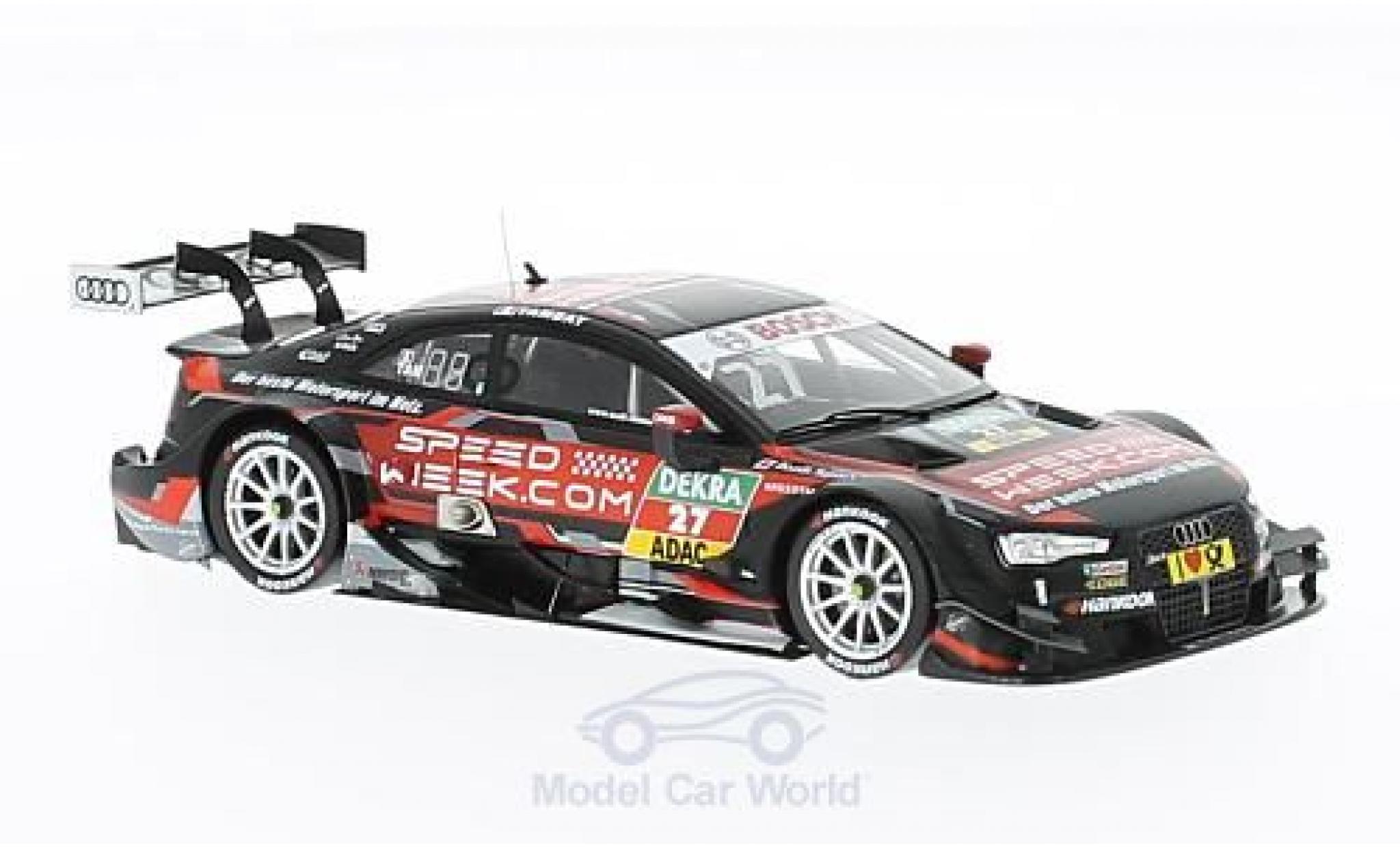 Audi RS5 DTM 1/43 Spark DTM No.27 Sport Team Rosberg Speedweek.com DTM 2016 A.Tambay modellino in miniatura