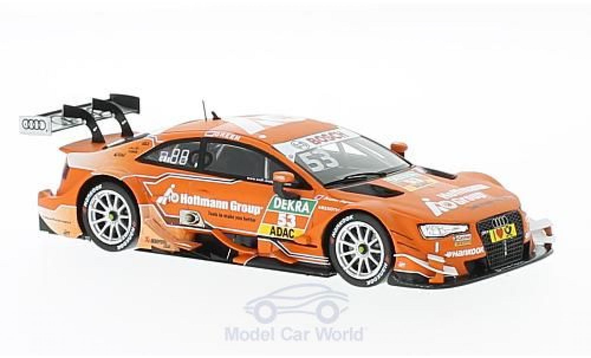 Audi RS5 DTM 1/43 Spark DTM No.53 Sport Team Rosberg Hoffmann Group DTM 2016 J.Green modellino in miniatura