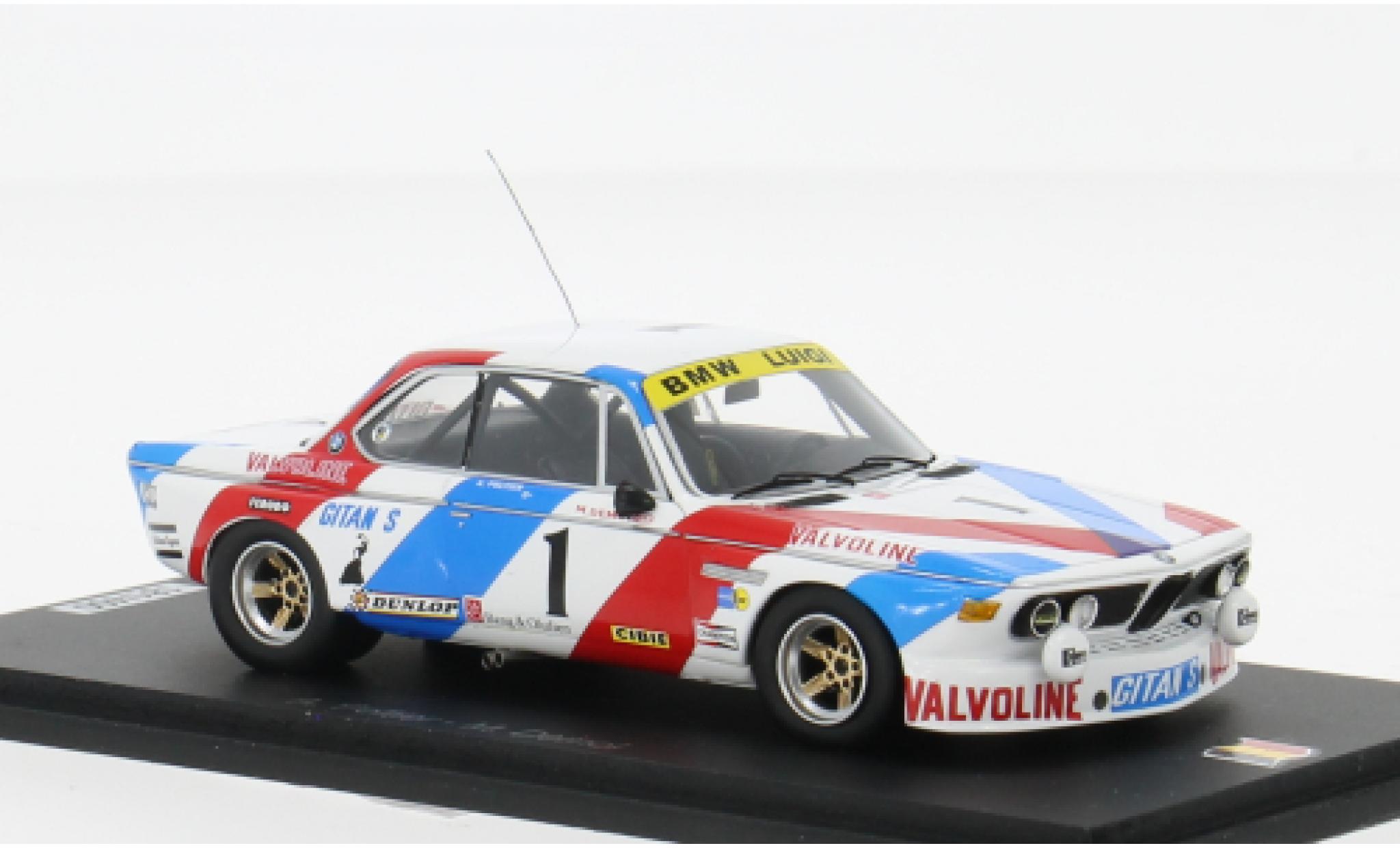Bmw 3.0 1/43 Spark CSI 24h Spa 1975 #1 1:43 modellino in miniatura