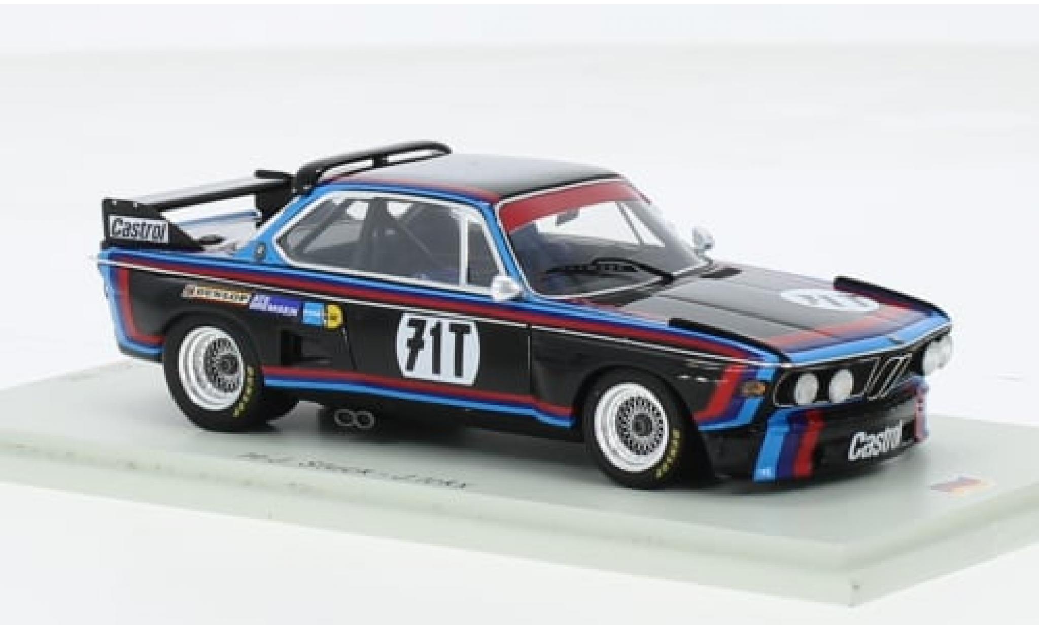 Bmw 3.0 1/43 Spark CSL No.71 1000 Km Nürburgring 1974 1:43 modellino in miniatura