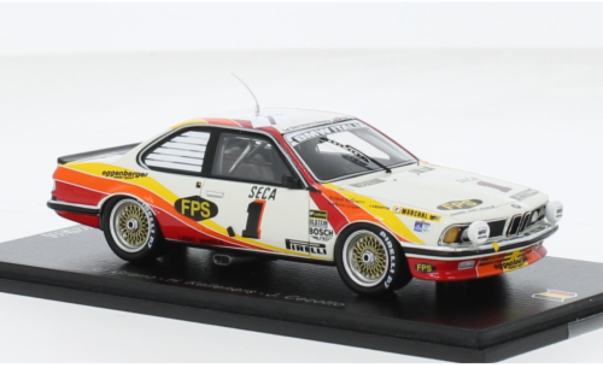 Bmw 635 1/43 Spark CSi No.1 24h Spa 1983 1:43 modellino in miniatura