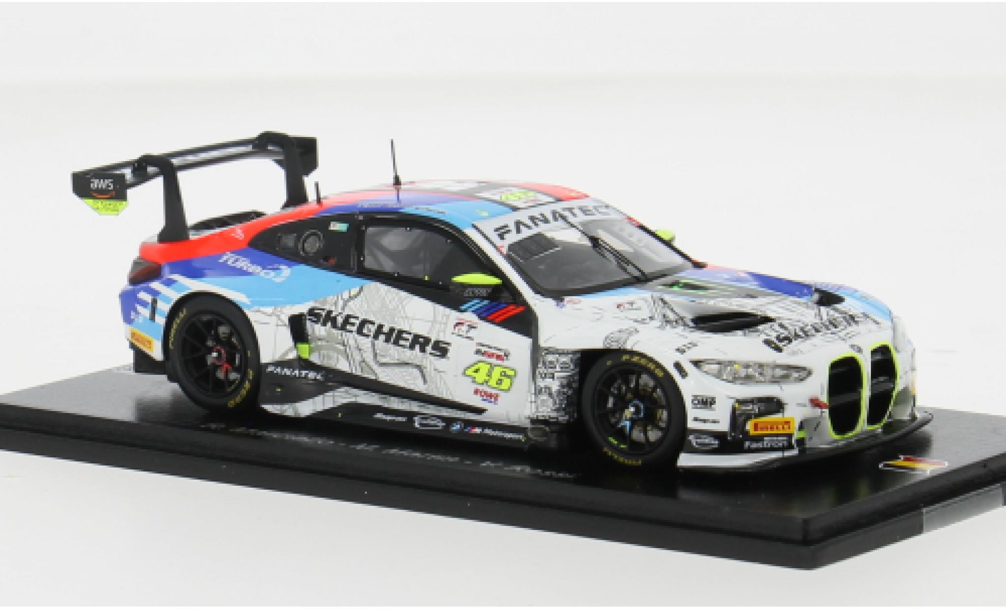 Bmw M4 1/43 Spark GT3 24h Spa 2024 Team WRT #46 1:43 modellino in miniatura