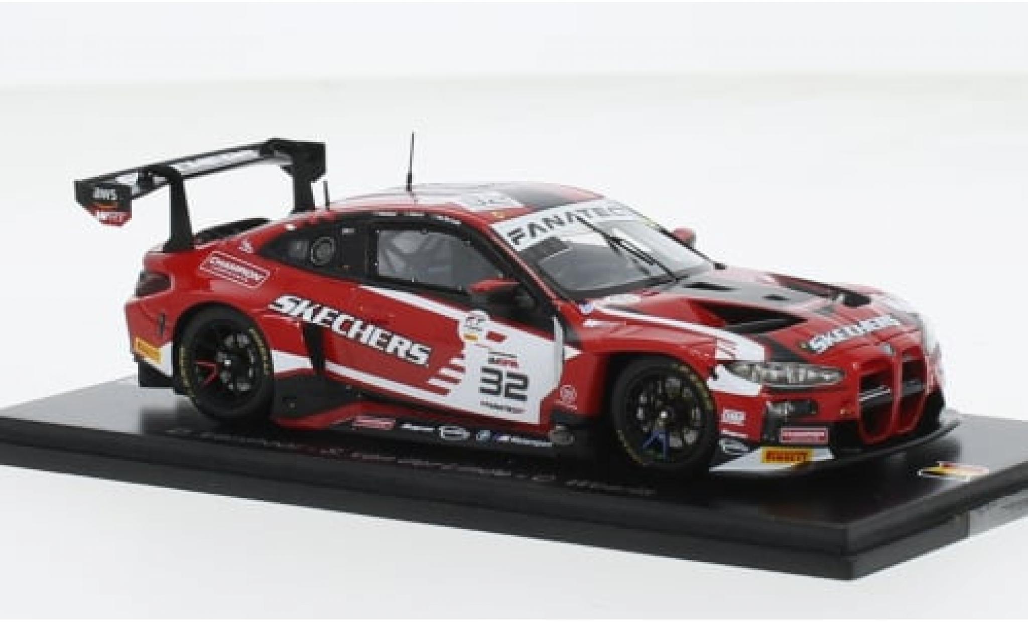 Bmw M4 1/43 Spark GT3 No.32 Team WRT 24h Spa 2023 1:43 modellino in miniatura