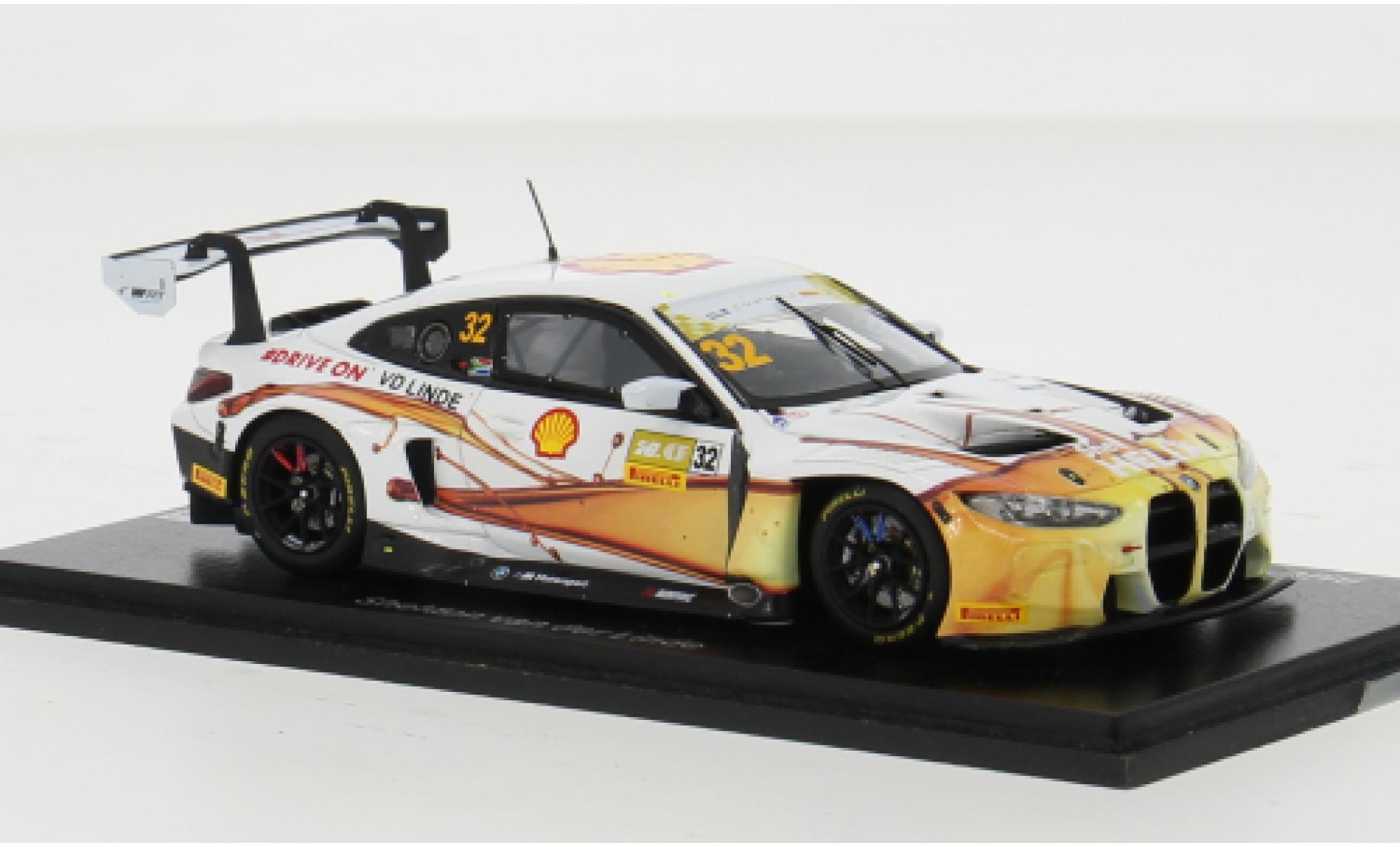 Bmw M4 1/43 Spark GT3 No.32 Team WRT Fia GT World Cup Macau 2023 1:43 modellino in miniatura