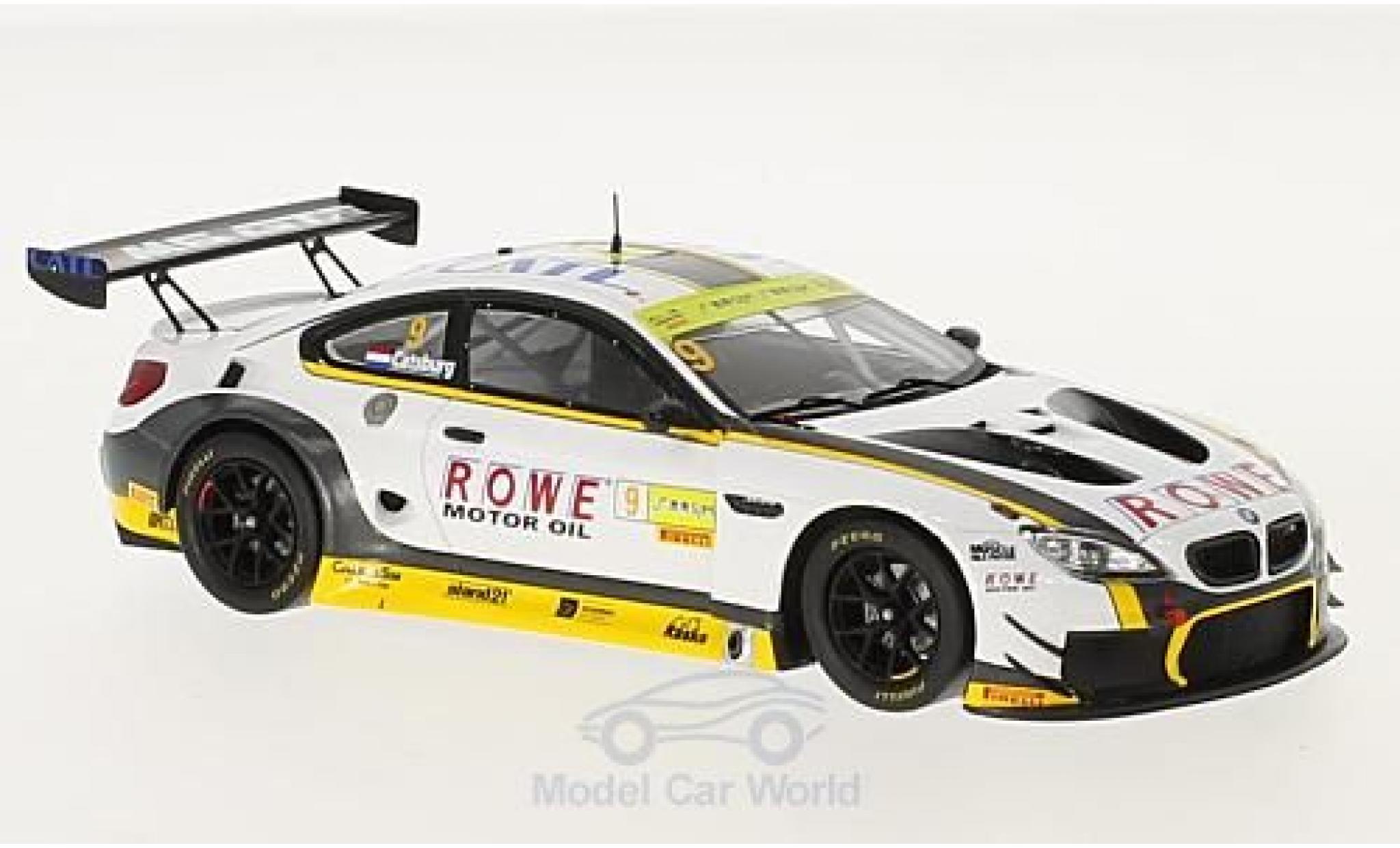 Bmw M6 1/43 Spark GT3 No.9 Rowe Racing GT Cup Macau 2016 N.Catsburg modellino in miniatura